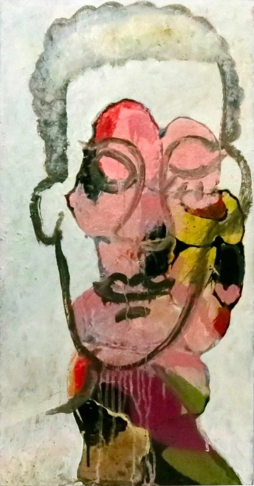Inner Children #15, oil on canvas, 2024, Gene Tanta