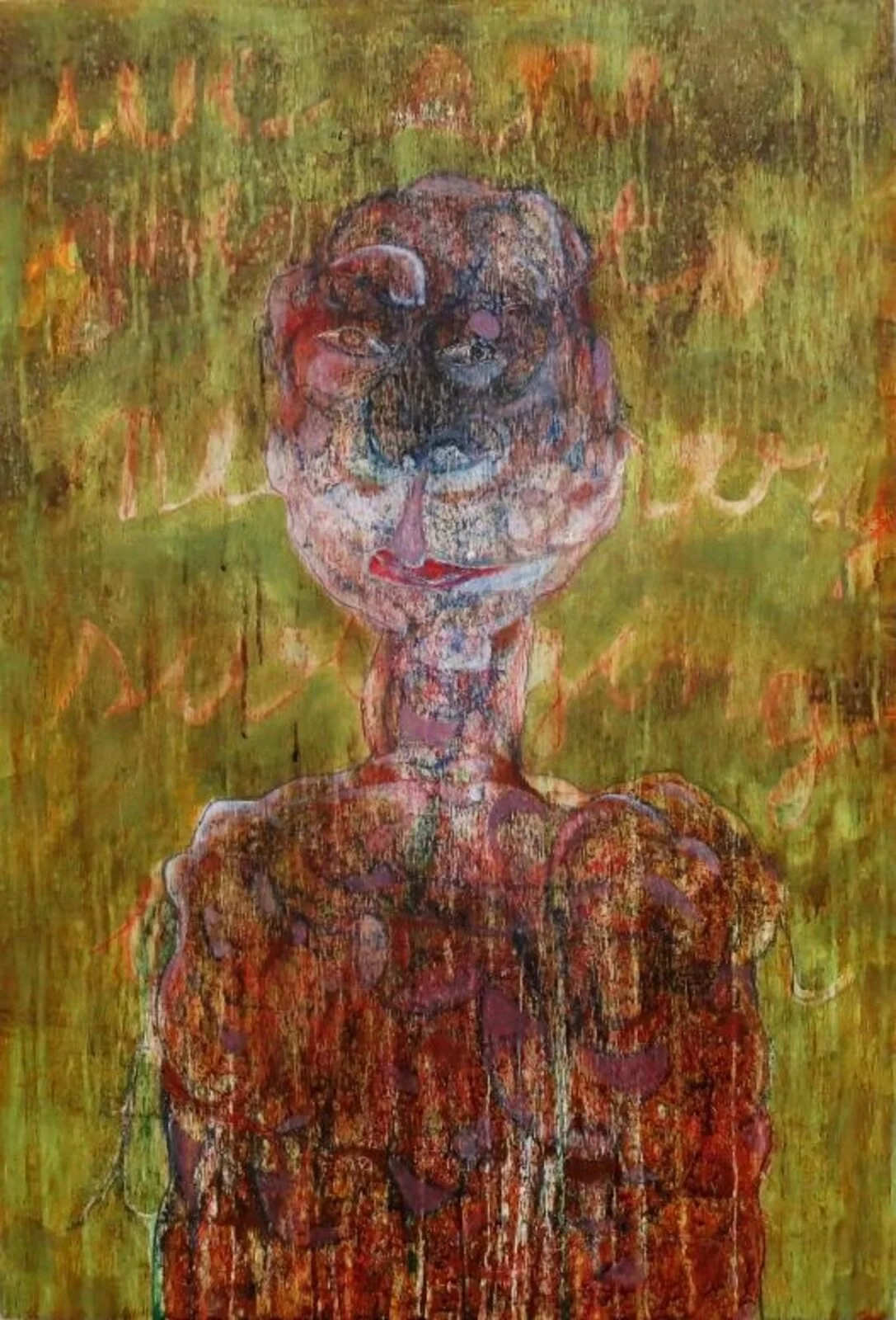 Inner Children #3, oil on canvas, 2017, Gene Tanta