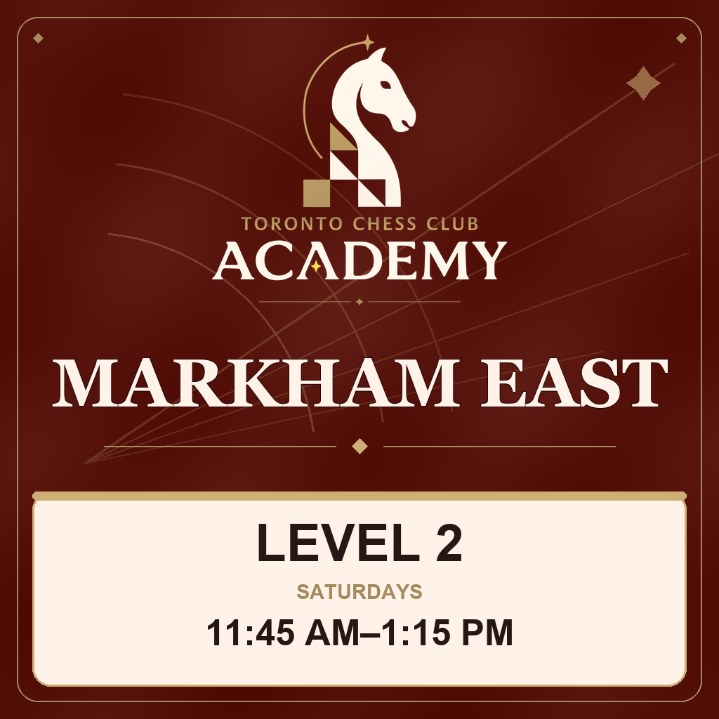 Academy Level 2 — Markham East · Fall 2026