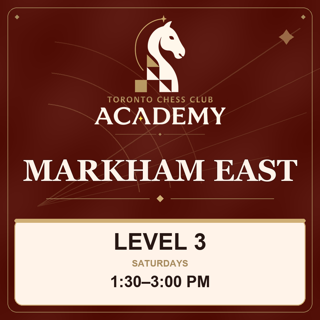 Academy Level 3 — Markham East · Fall 2026