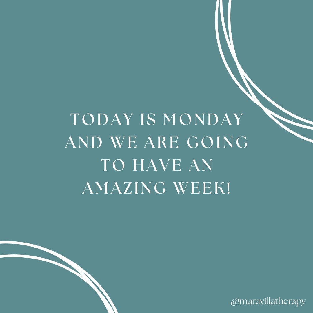 Happy Monday!

#MentalHealthMatters #TherapylsSelfCare #FreshStart #HealingJourney #SelfCompassion #mentalhealth #health #therapy #texas #socialwork #Icsw #mindfulness #gratitude #selftalk #checkin
#EndTheStigma #TherapylsCool #EmotionalWellness #Hea