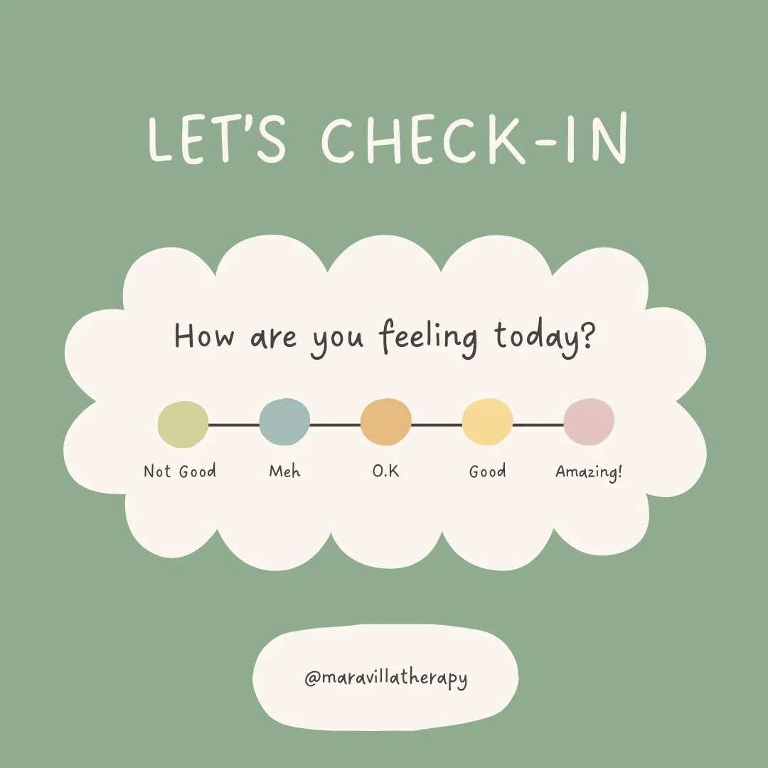 It&rsquo;s always best practice to check-in with ourselves.
How are we feeling today?

#MentalHealthMatters #mentalhealth #health #therapy #socialwork
