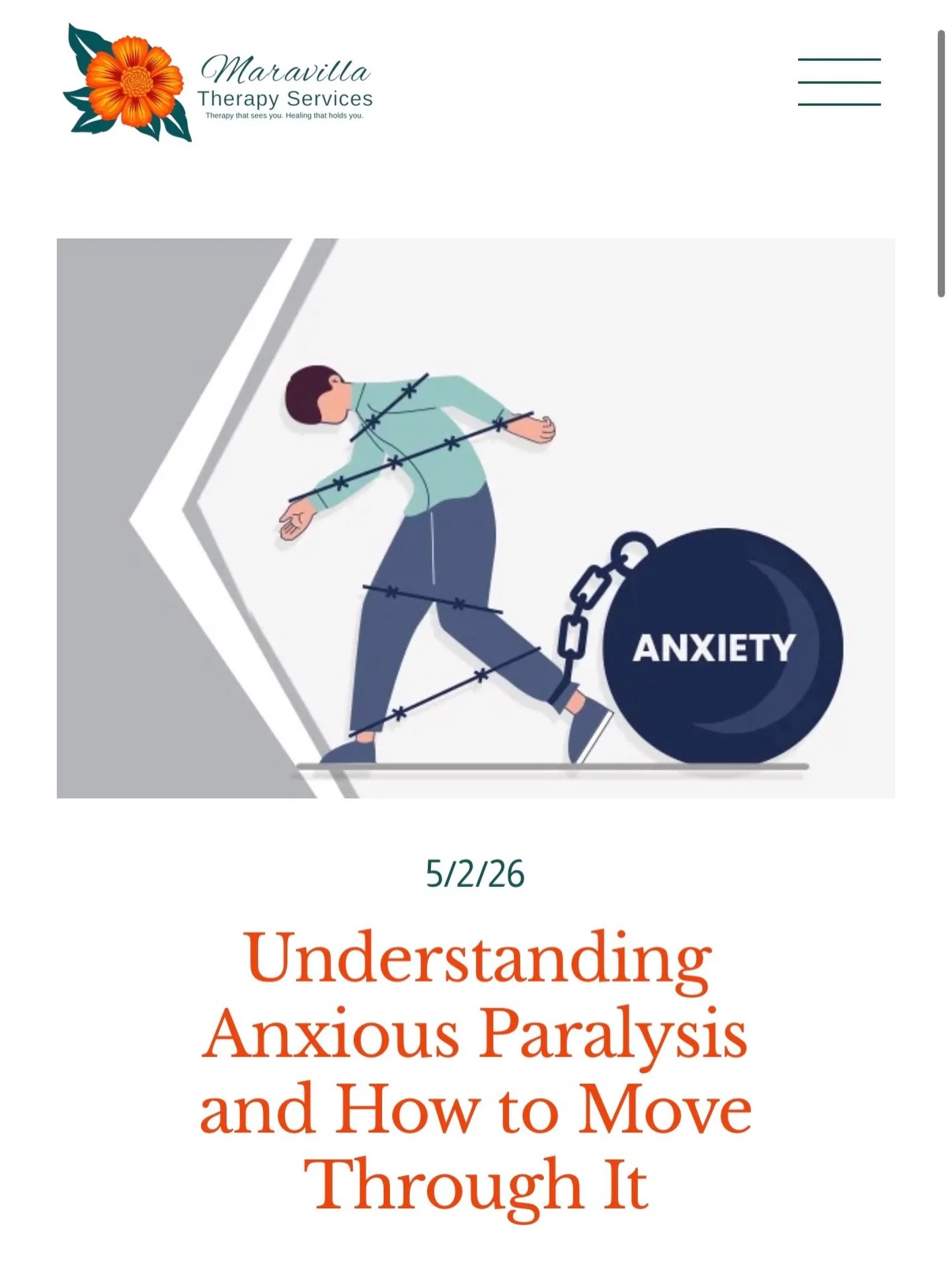 We asked family and friends what topics they would like for us to discuss. This time we were faced with something very common for many people: anxious paralysis. Give it a read over on your link in our bio. 😁
#MentalHealthMatters #TherapylsSelfCare 
