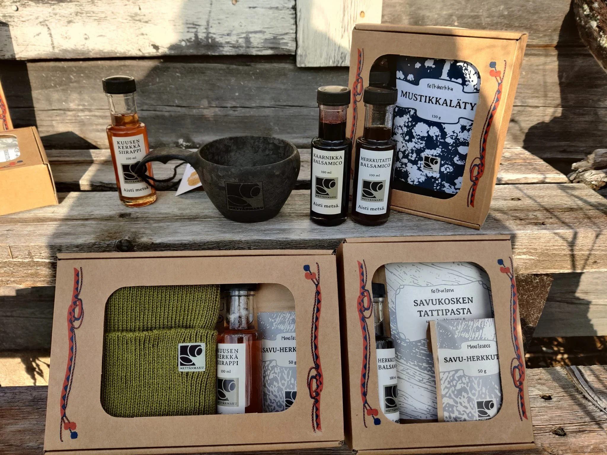 Mettän Maku products.