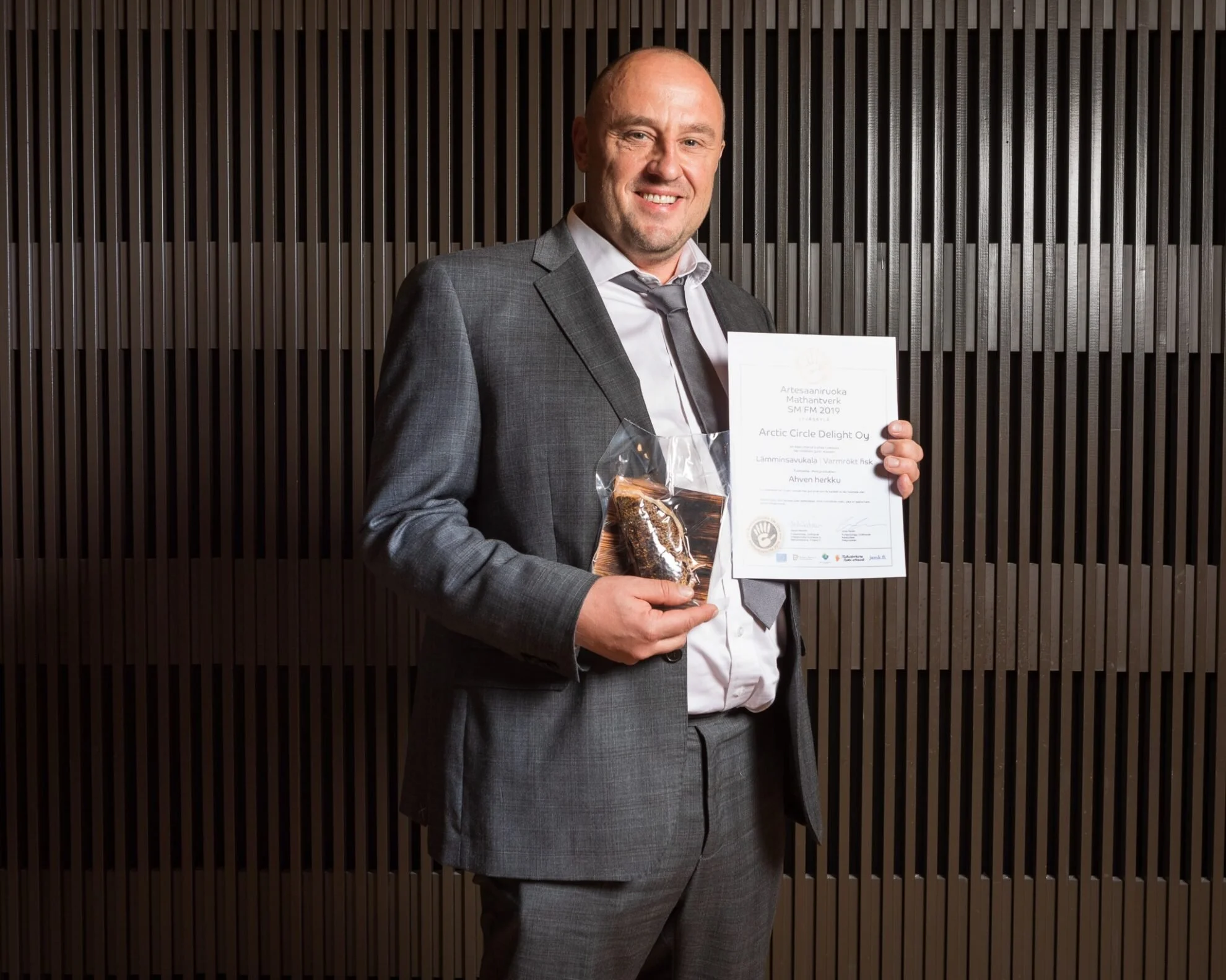 Ranuan Kalajaloste Oy entreprenör Petri Manninen.