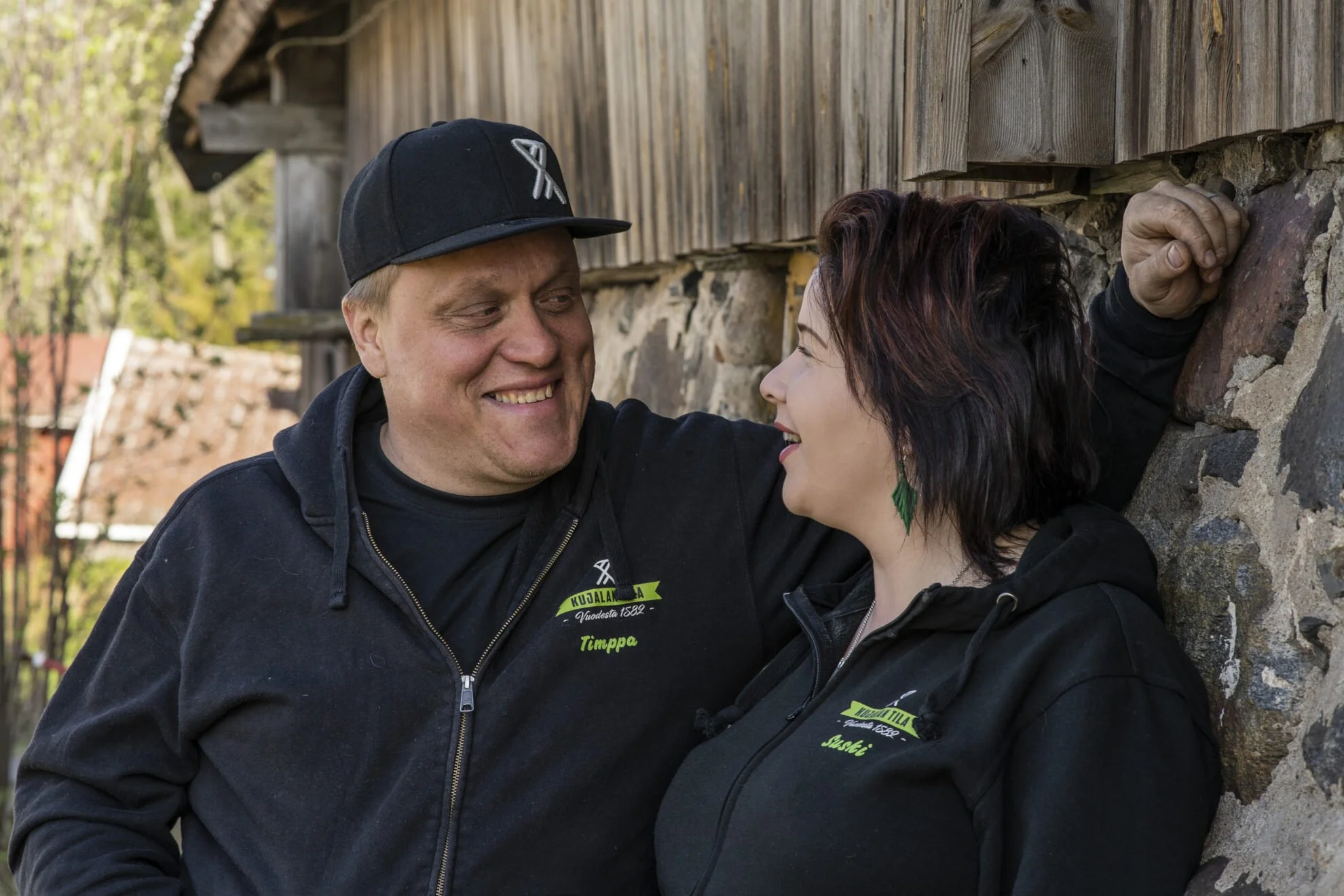 Yrittäjät Timo ja Susanna Kujala.