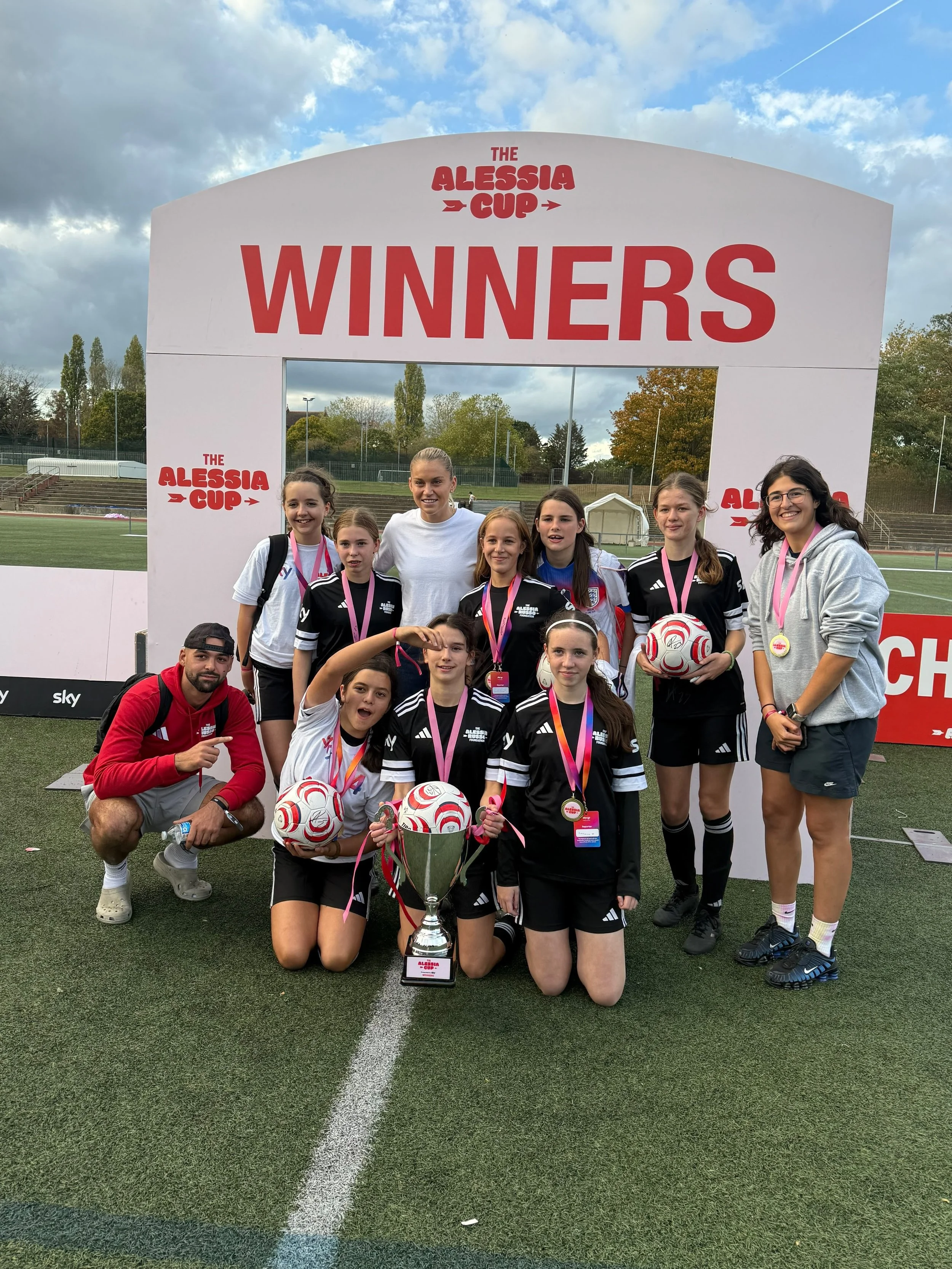 This week, the Alessia Cup was BACK for year two, and what a day it was! A huge congrats to Highgate Wood School, our 2026 champions! 🏆 The team took home the Alessia Cup, England match tickets and Adidas boots.
It was fantastic to have brought toge