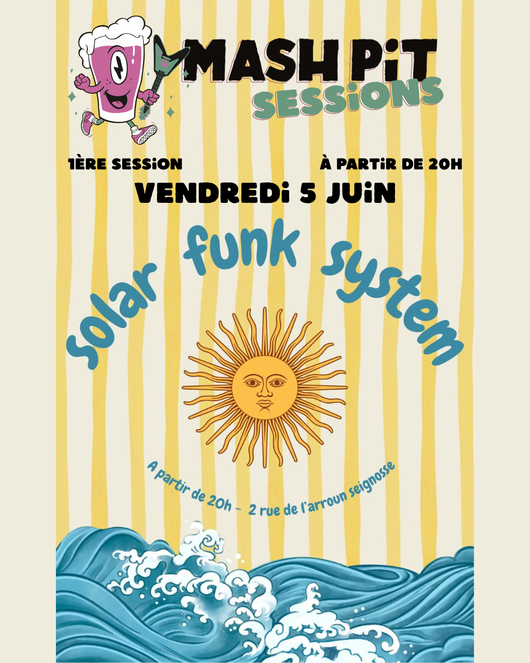 Mash Pit Session - Solar Funk System