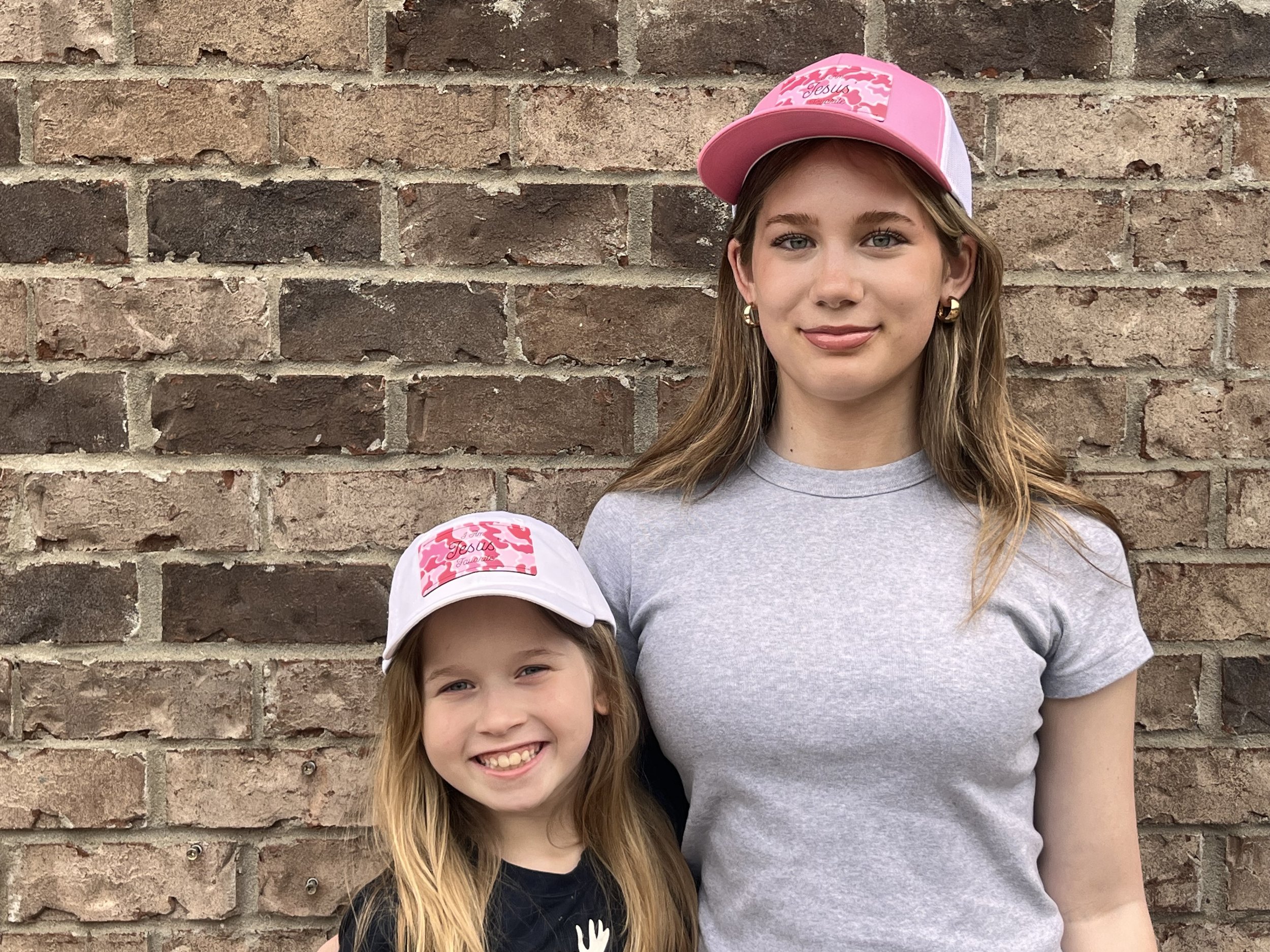 Women’s and girl’s Hat- leather logo