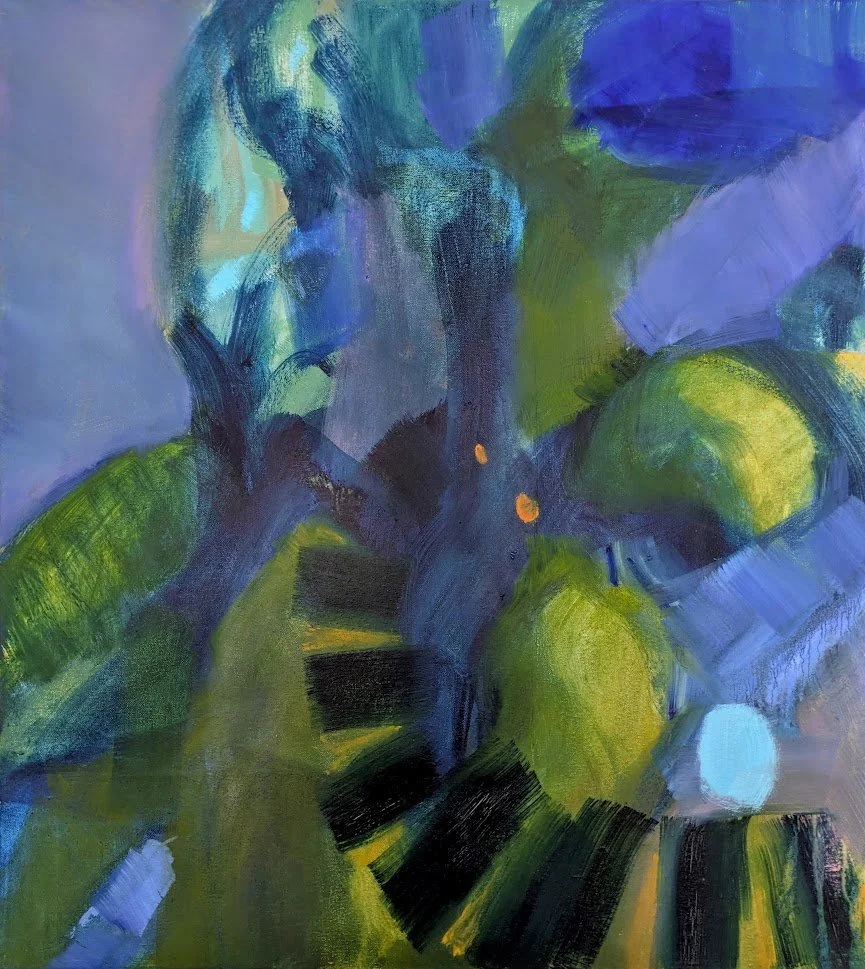 'Walk On'
 Oil on Canvas  54cm x 60 cm