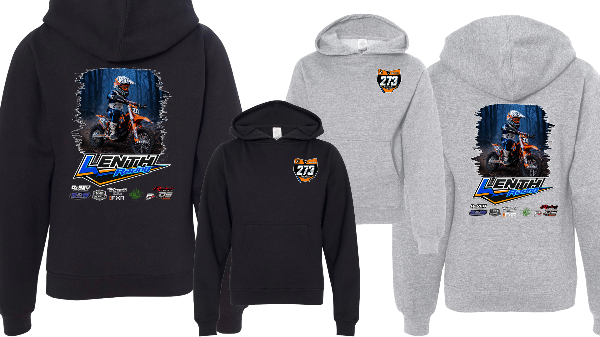 Lenth Racing · Custom team apparel design