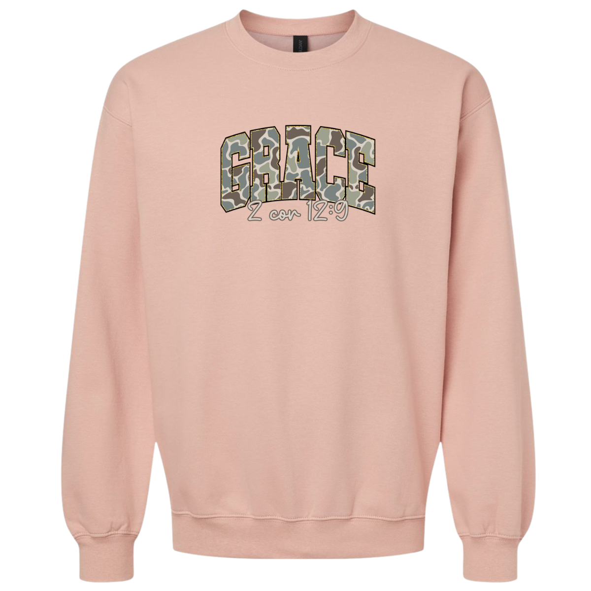 Dusty Rose Crew Camo Grace