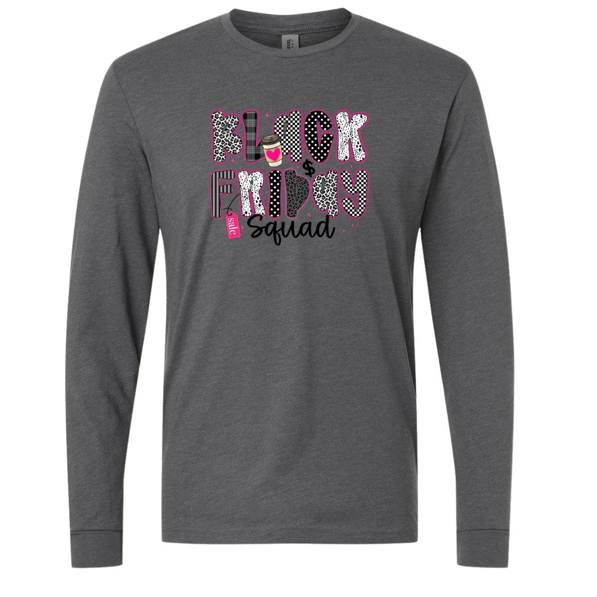 Black Friday Long Sleeve Grey