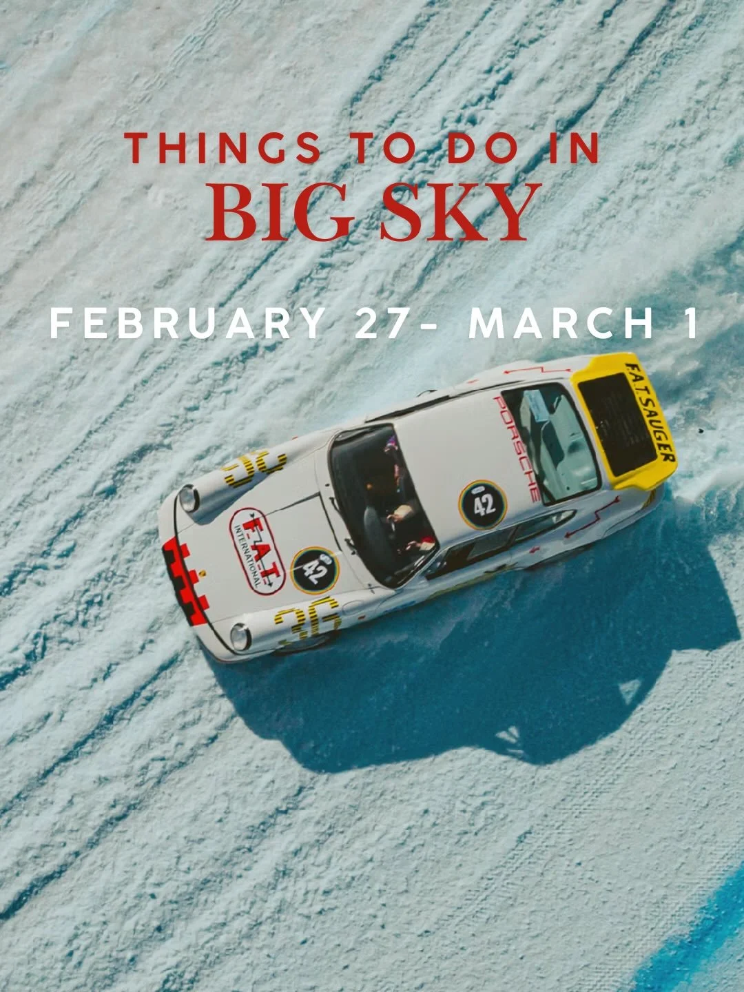 Here&rsquo;s your game plan this weekend up on the mountain. 👆

1. A little apr&egrave;s ski &amp; live music never hurts. Join @bigskyresort for unbeatable hangs, drinks, and music. Happening every Thursday - Sunday. 
2. Fat Ice Race 2026, a winter