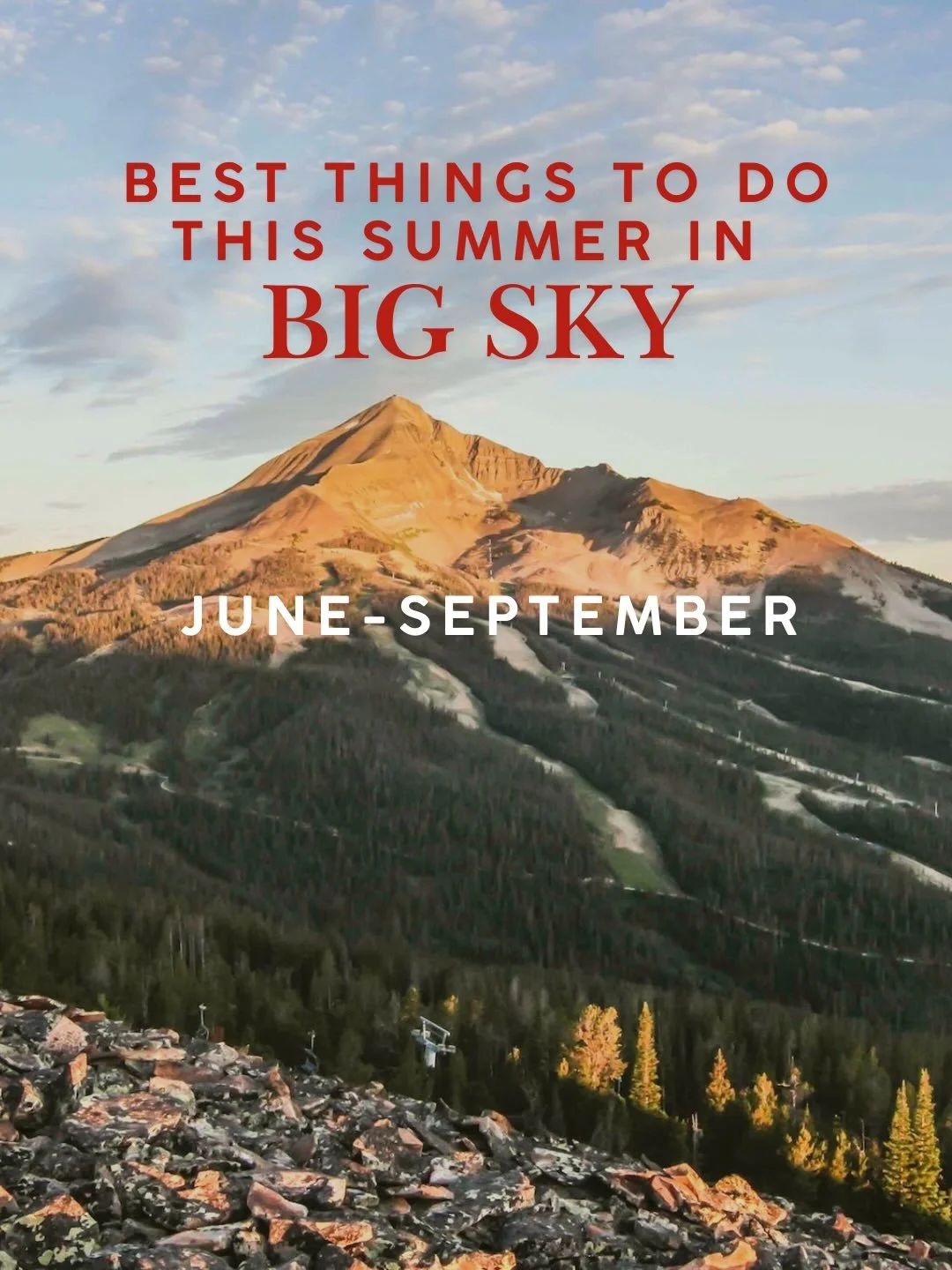 To name a few&hellip; 🏔️

The wild thing about Montana winters - the days are long the weeks are short. Get your tickets, mark your calendars, summer is around the corner. 💥

#bigskymontana #montanasummer #bigskysummer