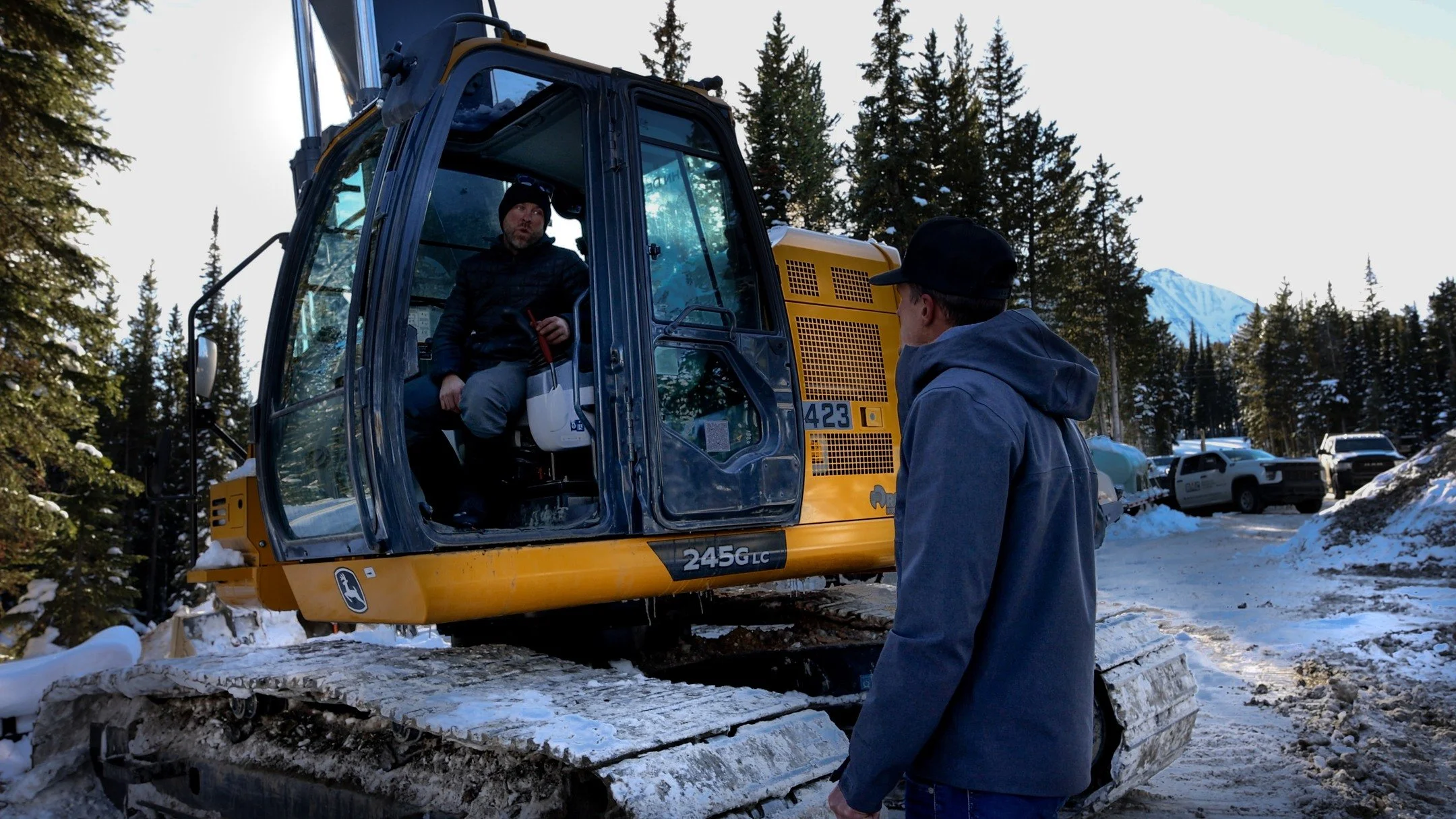 Long days in the field go faster when you&rsquo;re surrounded by good people who work hard and always have your back. It&rsquo;s not just the job, it&rsquo;s the crew that makes it worth it.

Pictured here, Pete telling Jake to let him do his thing. 