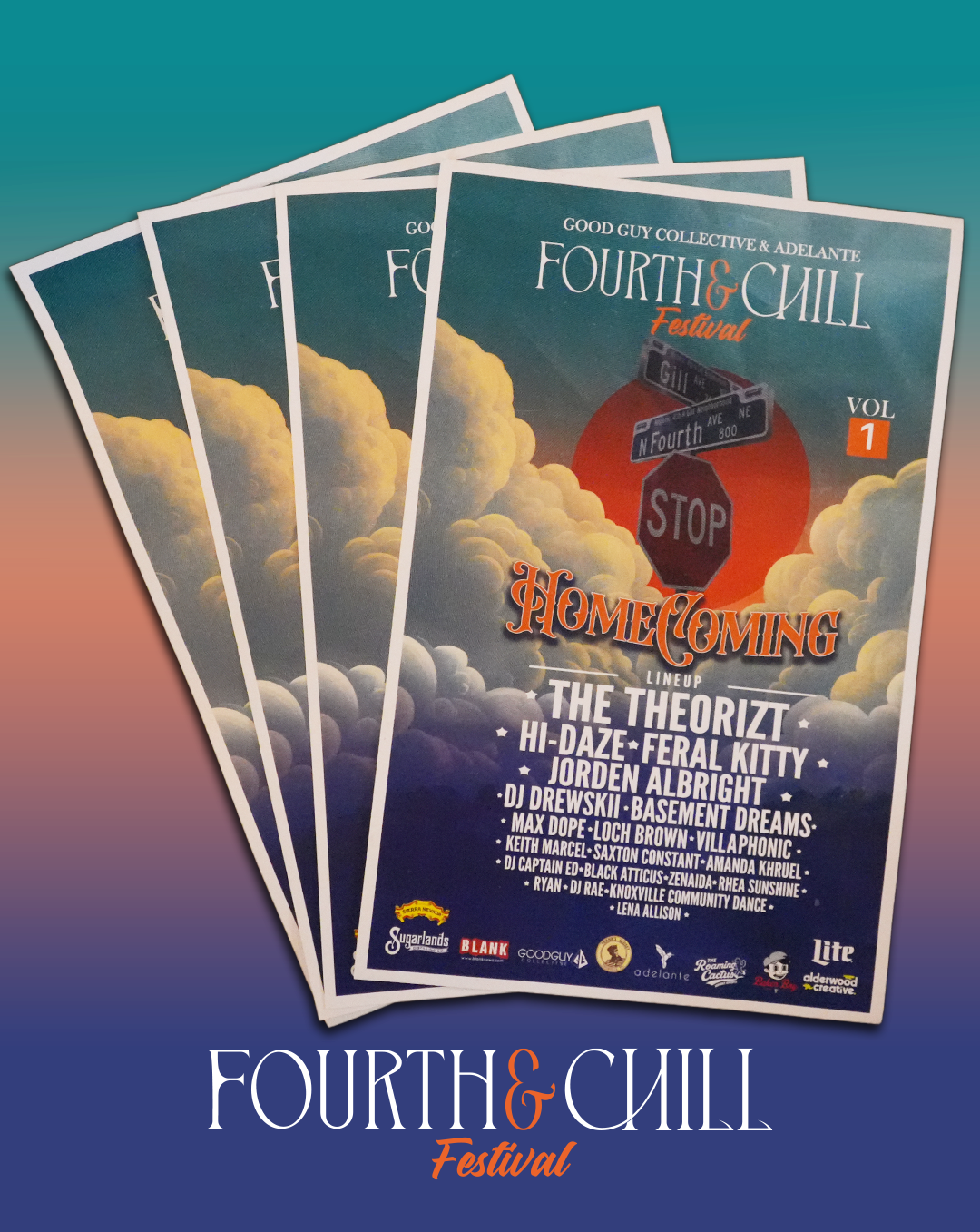 Fourth & Chill 11x17 Flyer