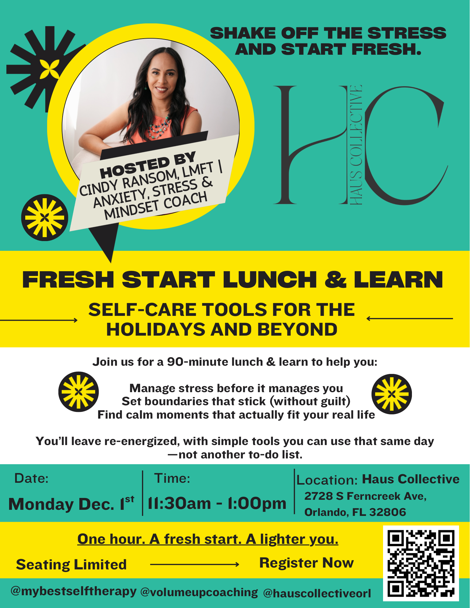 Fresh Start Lunch & Learn