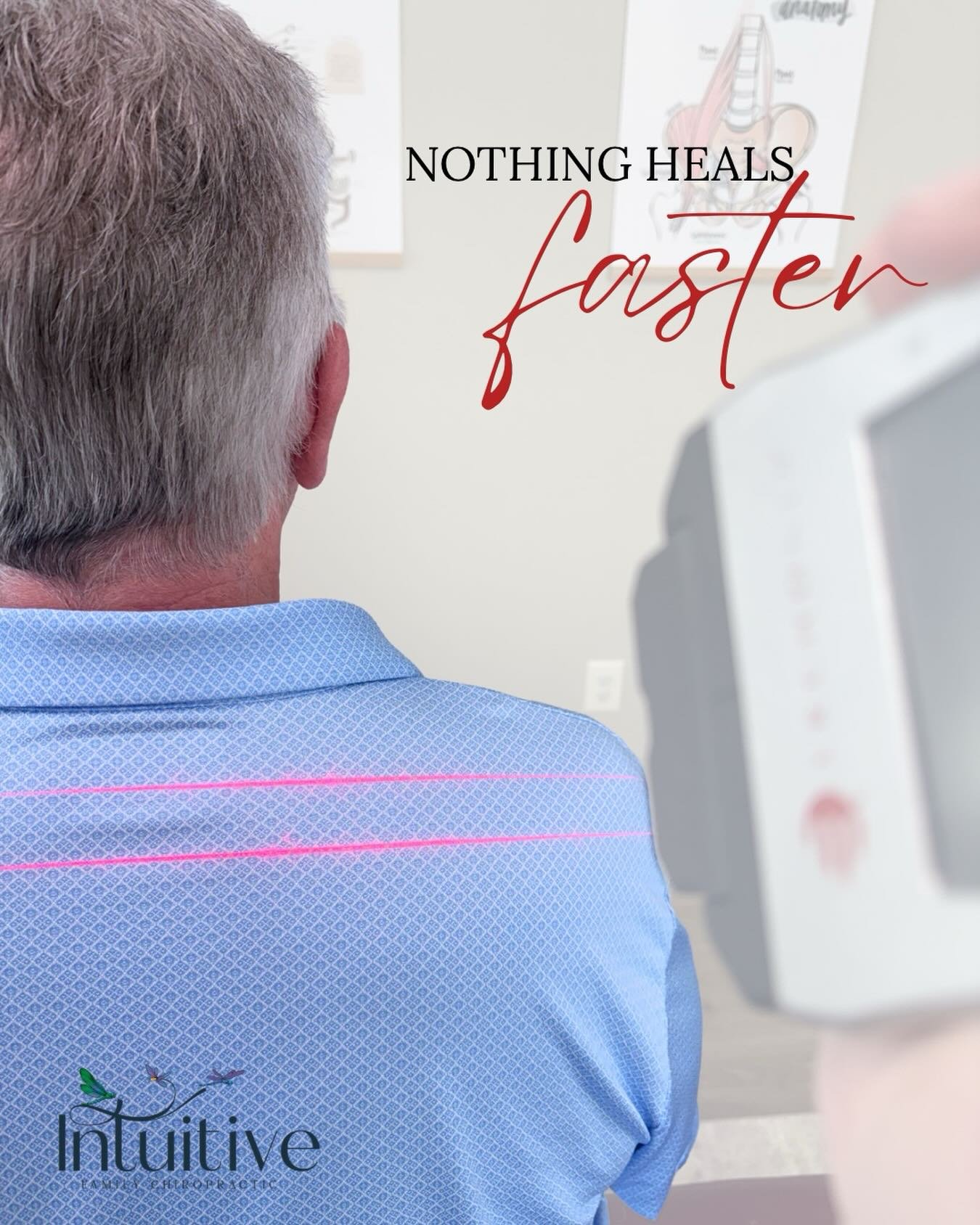 Healing doesn&rsquo;t always have to be intense to be effective 

The Erchonia XLR8 Laser works with your body&mdash;not against it&mdash;using low-level light therapy to gently support cellular healing, reduce inflammation, and calm the nervous syst