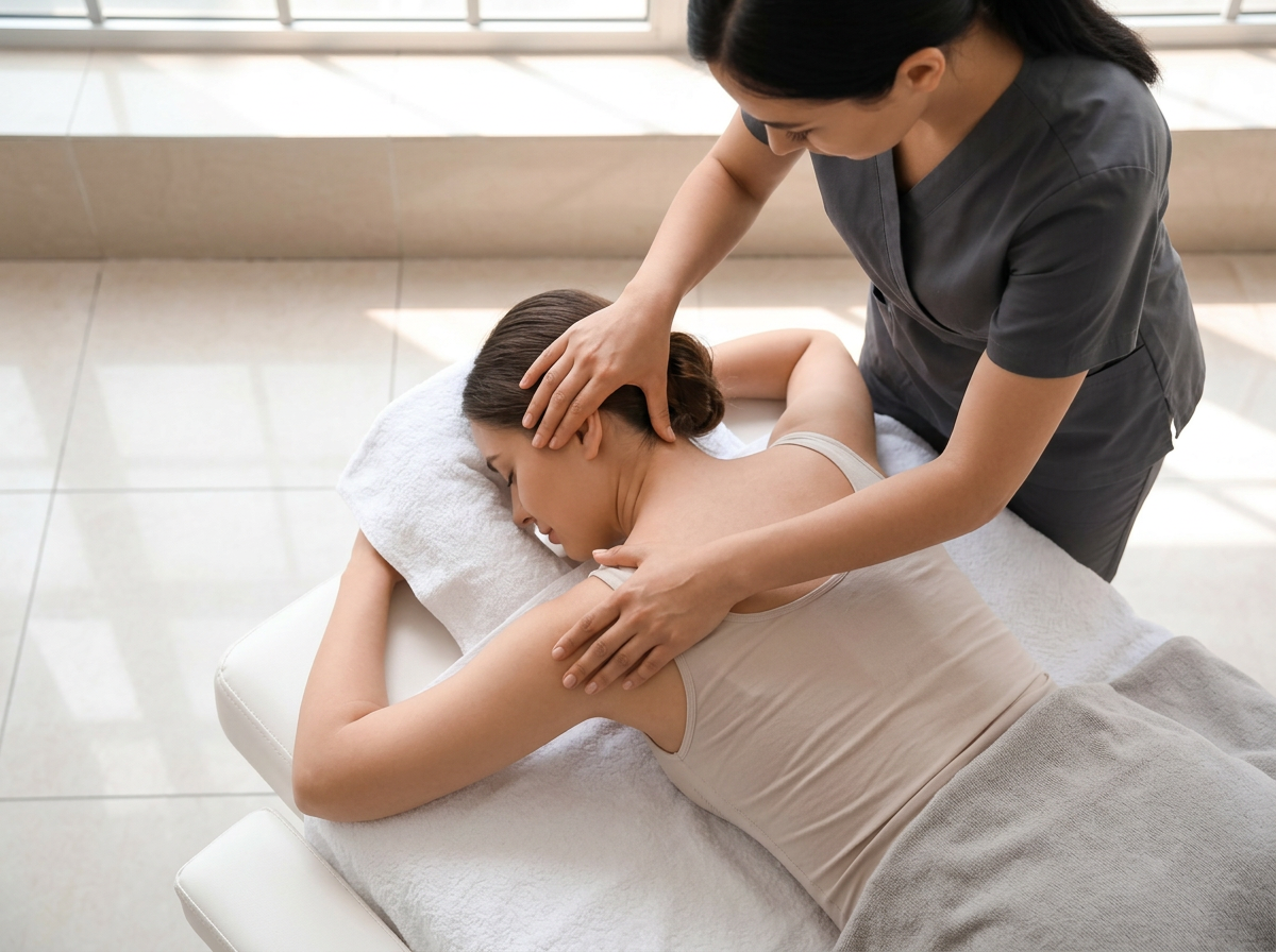 Express Massage for Head, Back, and Shoulder only
