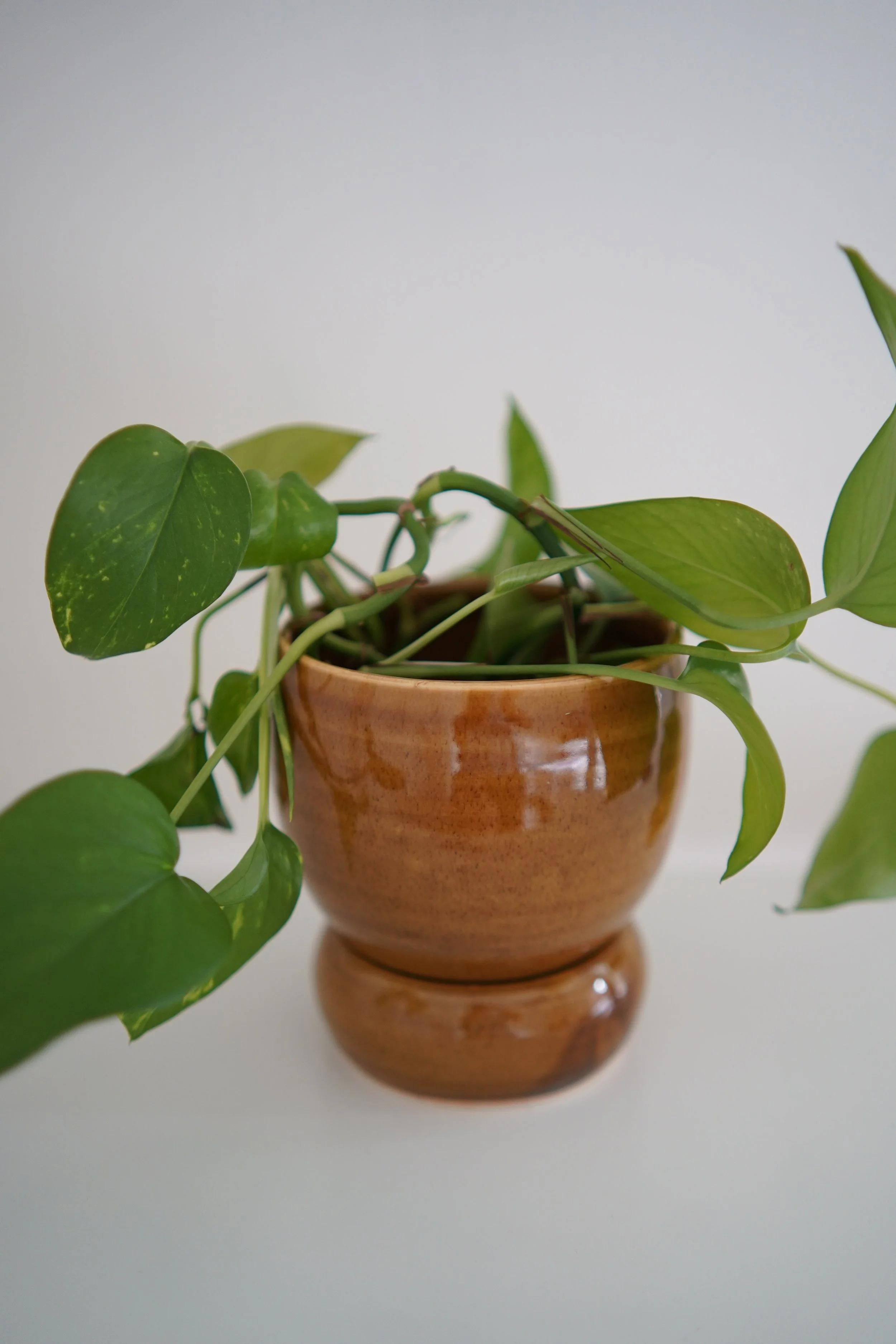 Handmade Brown Planter