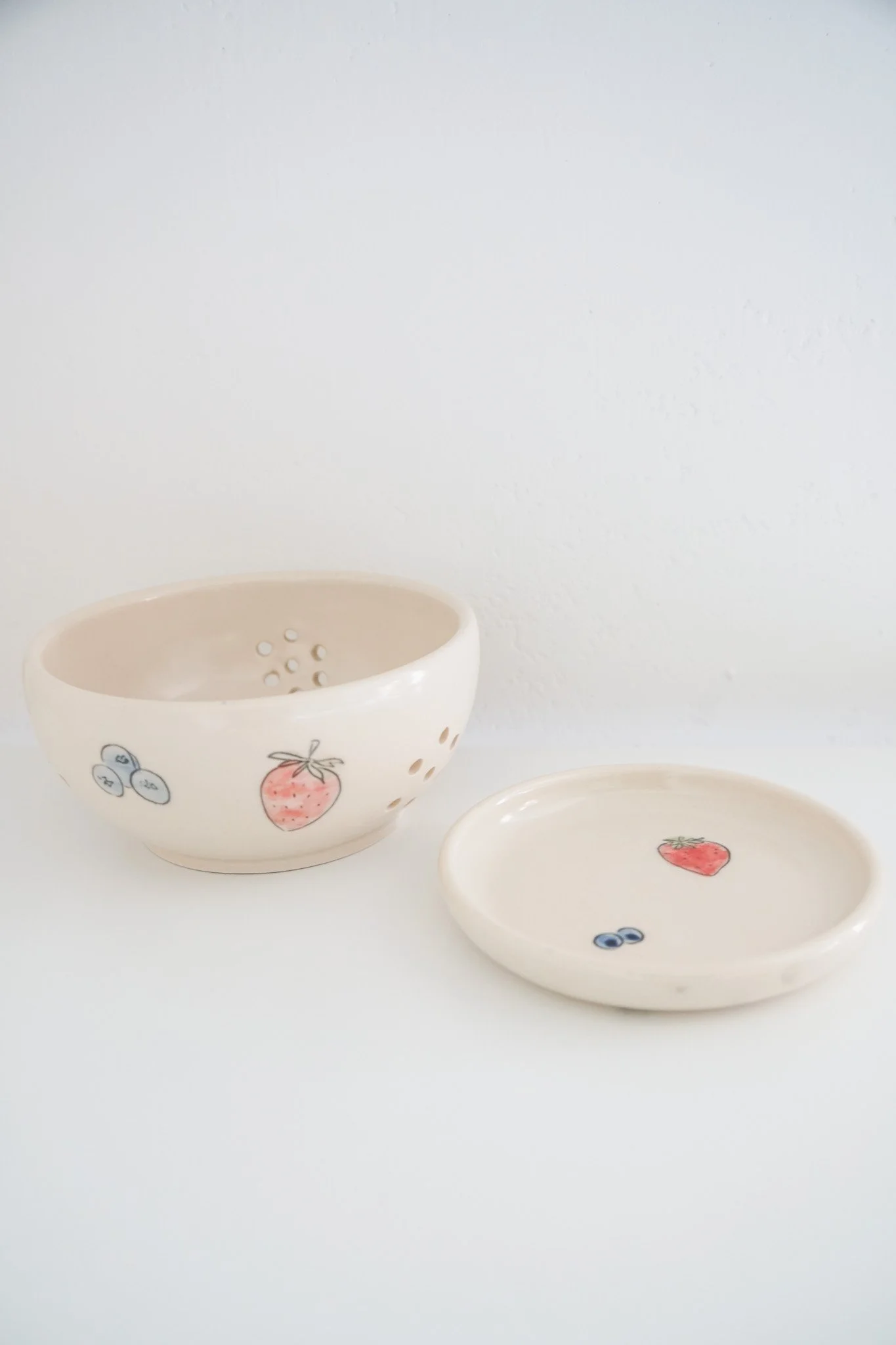 Custom Berry Bowl and Tray (Made-to-order)