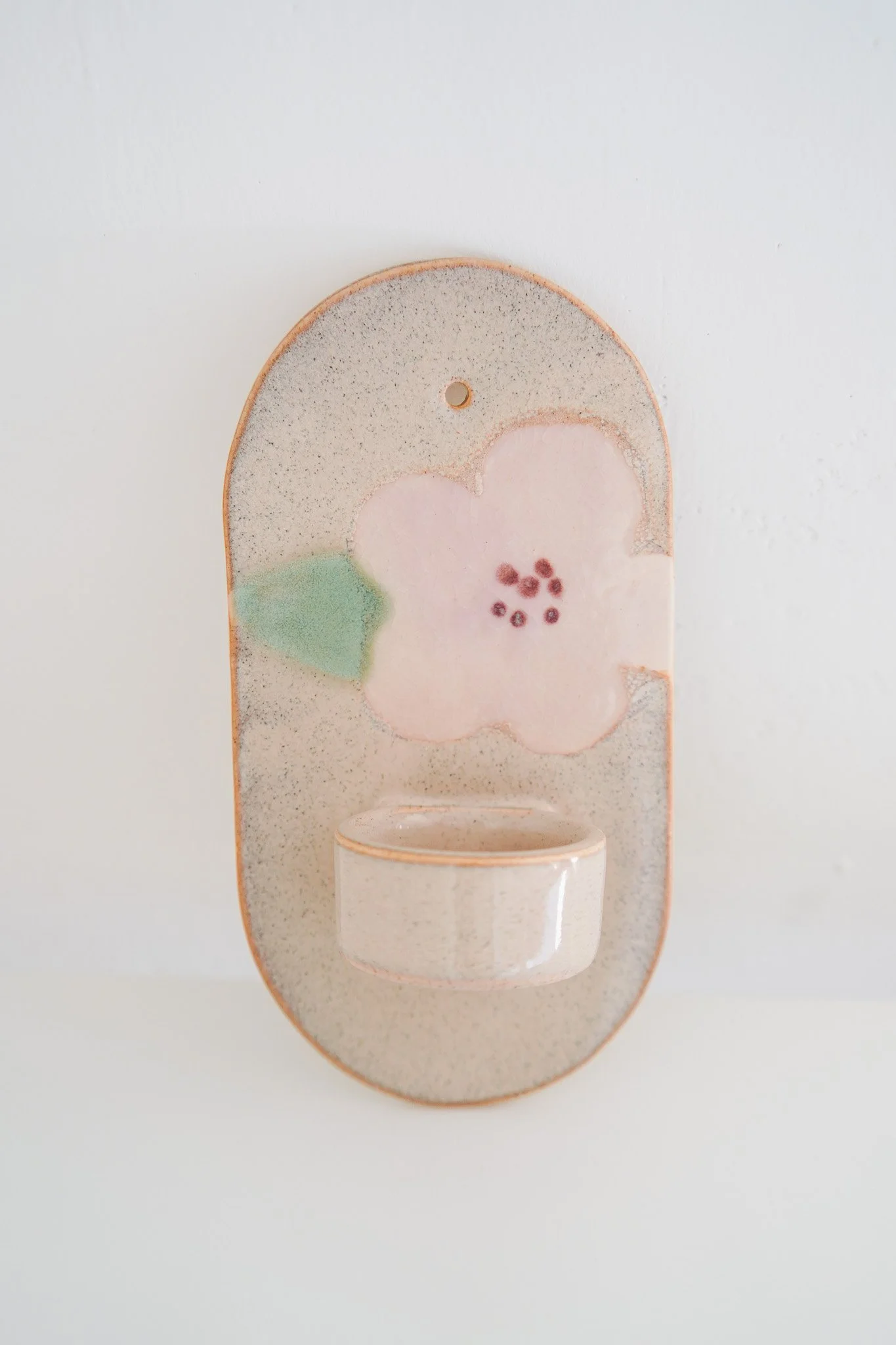 Handmade Tea Light Candle Wall Sconce