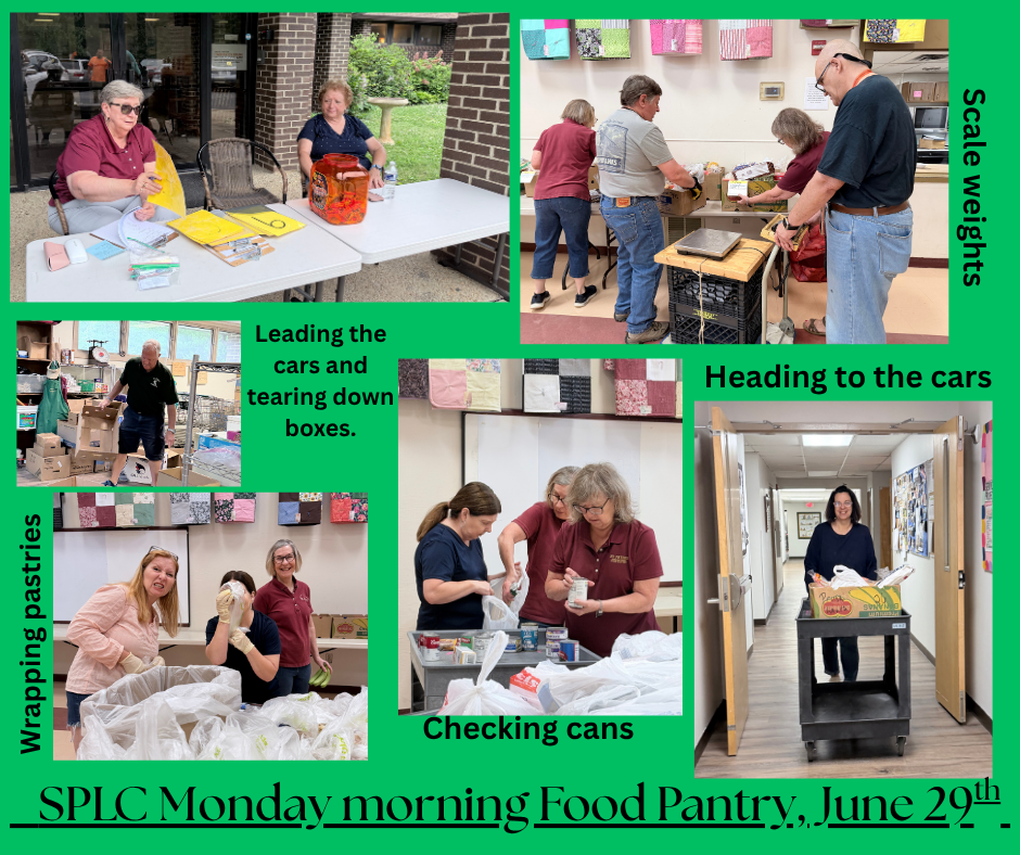 Food Pantry Monday, June 29th 