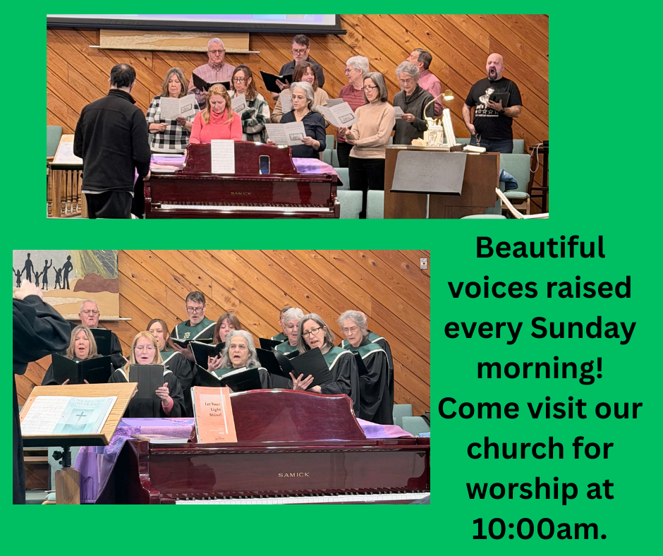 Beautiful voices on Sunday morning!