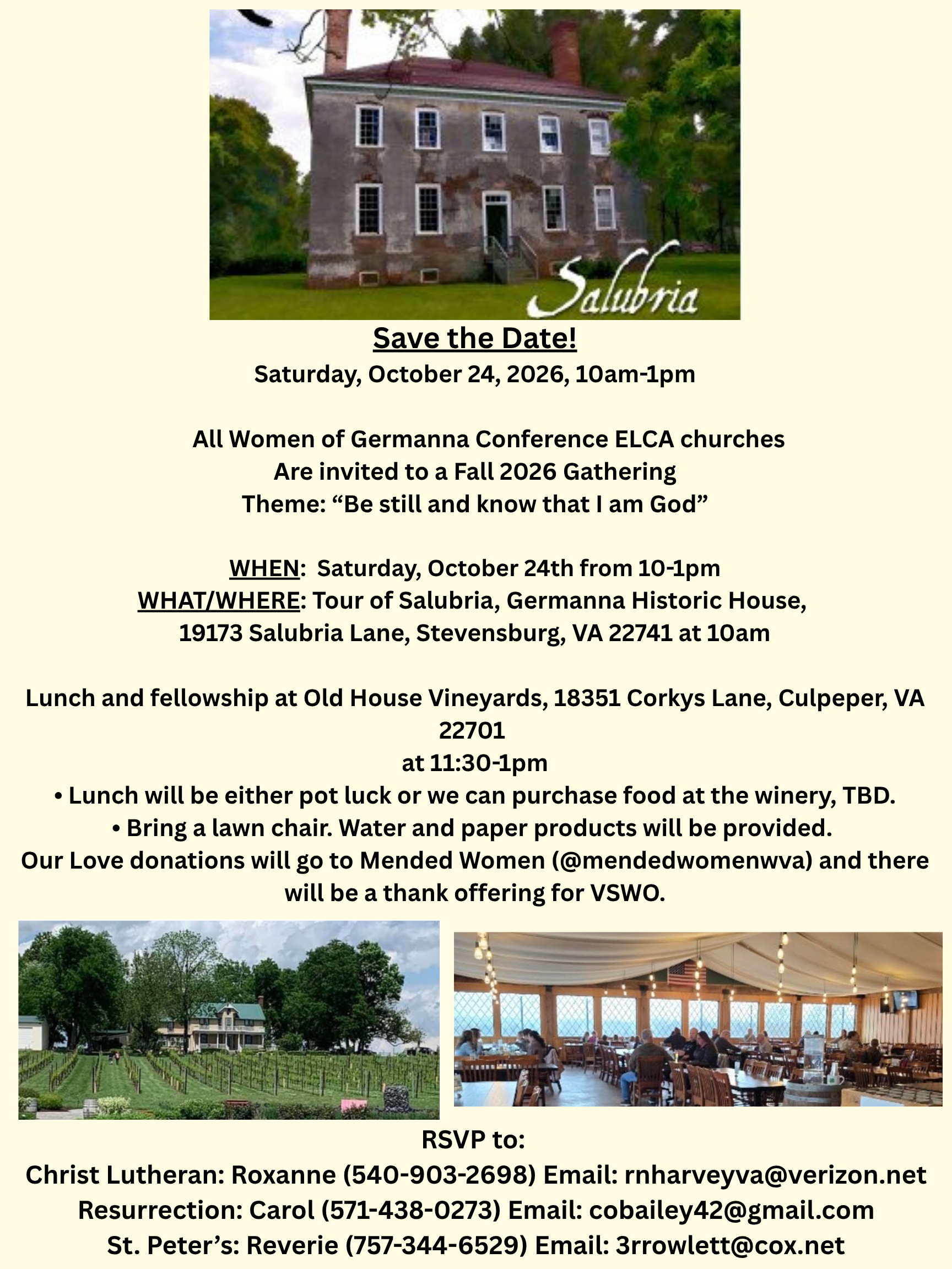 Save the Date