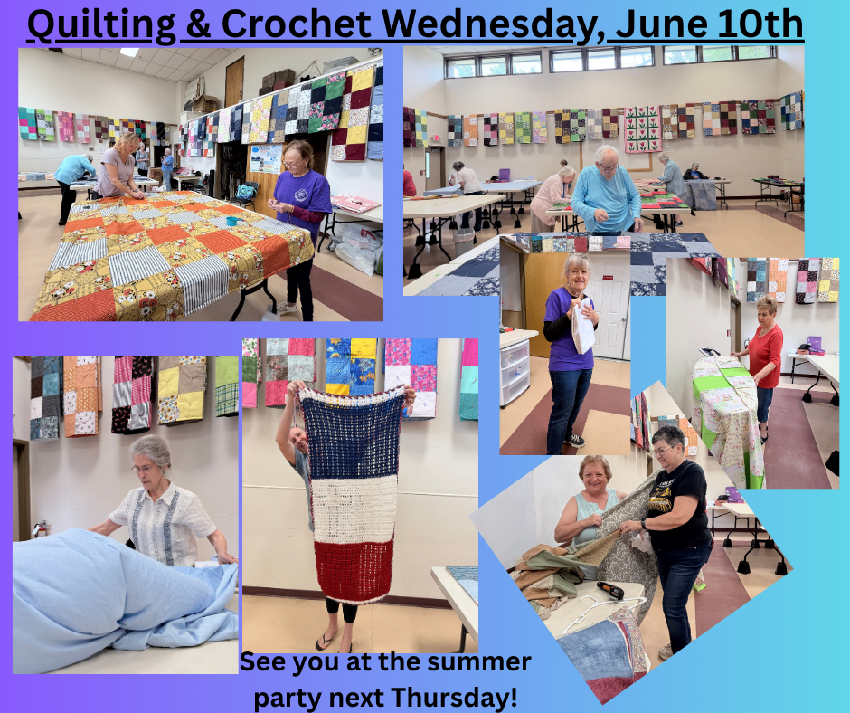 Quilting & Crochet Wednesday