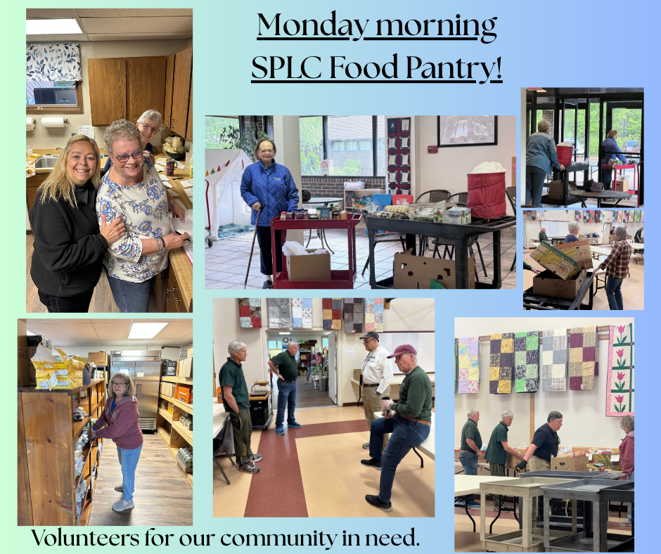 Monday morning Food Pantry 4/20/26