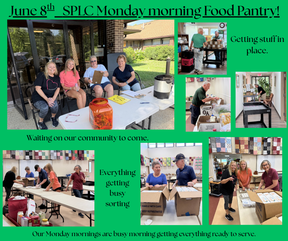 Food Pantry Monday, June 8th 