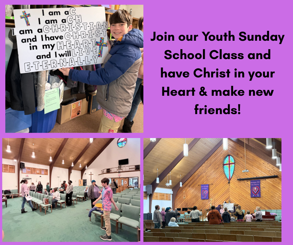 Youth Sunday School.