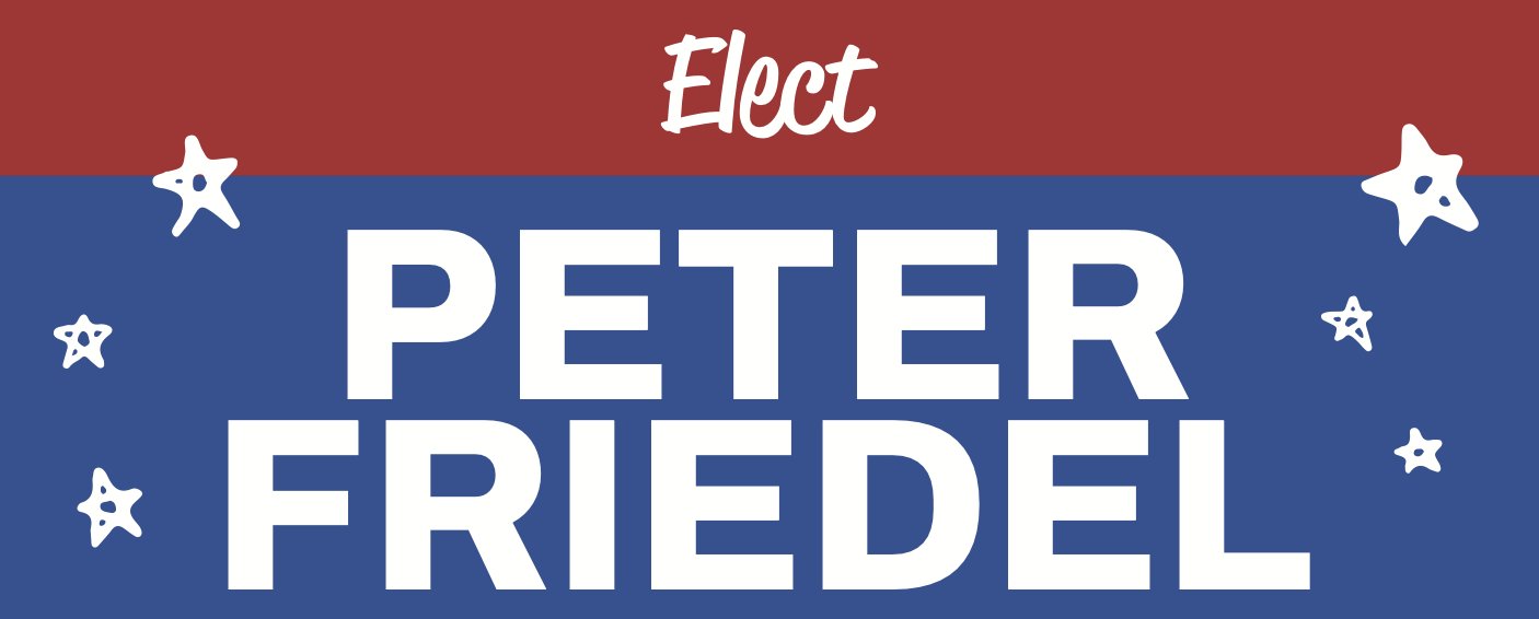 Peter Friedel For Ulster Legislature