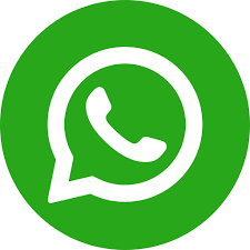 WhatsApp logo with a green circle and white speech bubble containing a telephone handset