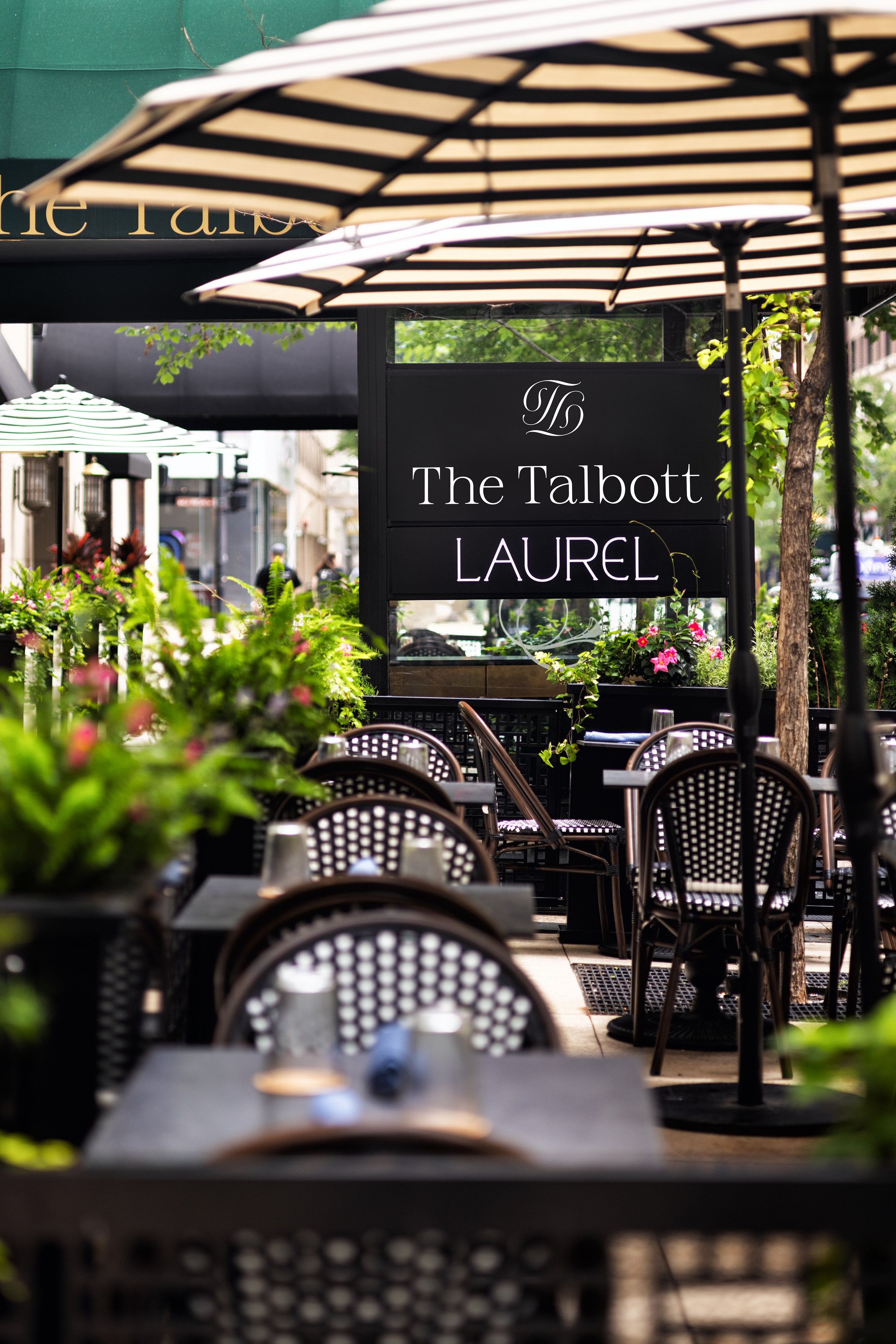 LAUREL patio - The Talbott Hotel