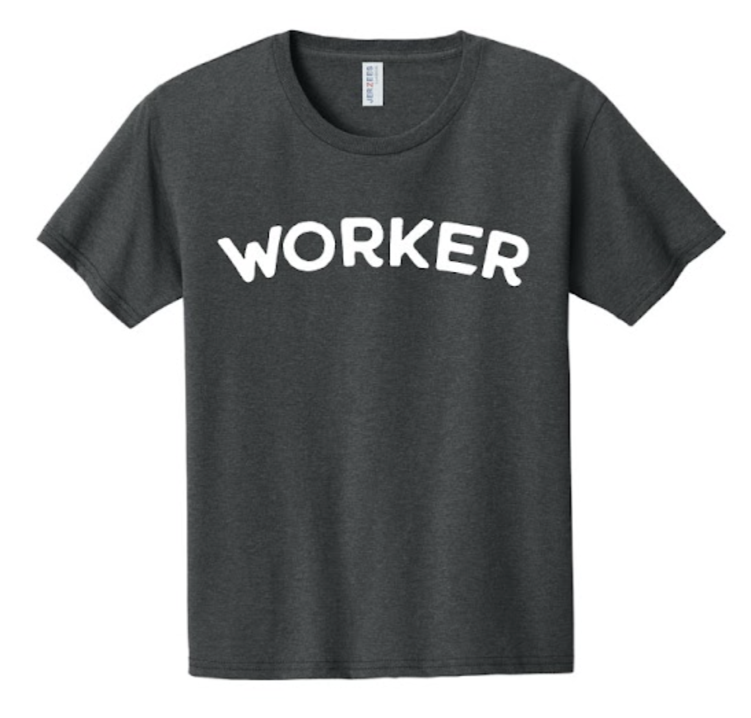 Black Johnny Worker T-Shirt
