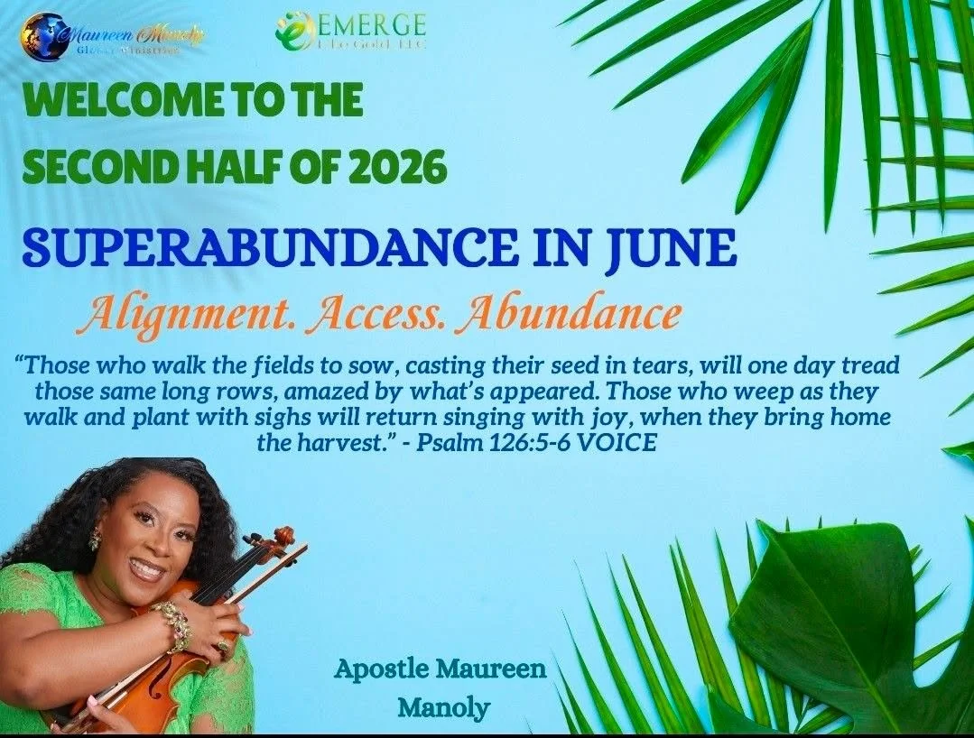 Welcome to June, the month of Superabundance! Prepare to reap the harvest.