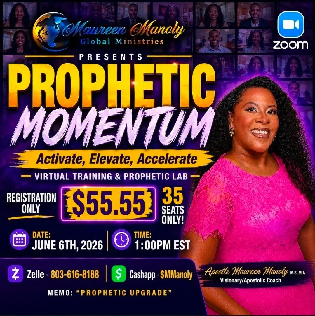 I heard the Holy Spirit say that this is your hour for an early release. Be ready, be positioned, and be prepared to move at a moment's notice. 

You have vision and strategy, now access the keys to Prophetic Momentum! The better half of the year req