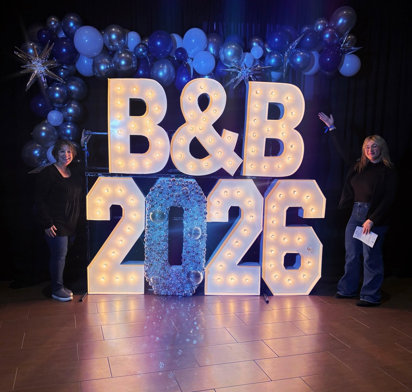 Another year of showing up to support @eastersealsci  and the incredible work they do 🤍 Team Little Feet, Big Dreams had the honor of volunteering at the Easter Seals Black and Blue Ball 2026!
We&rsquo;re so grateful to be part of an
incredible even