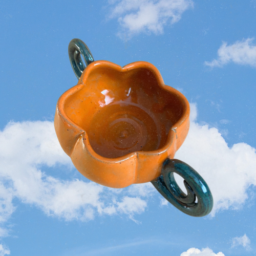 Pumpkin Vessel – Handmade Ceramic Pumpkin Bowl