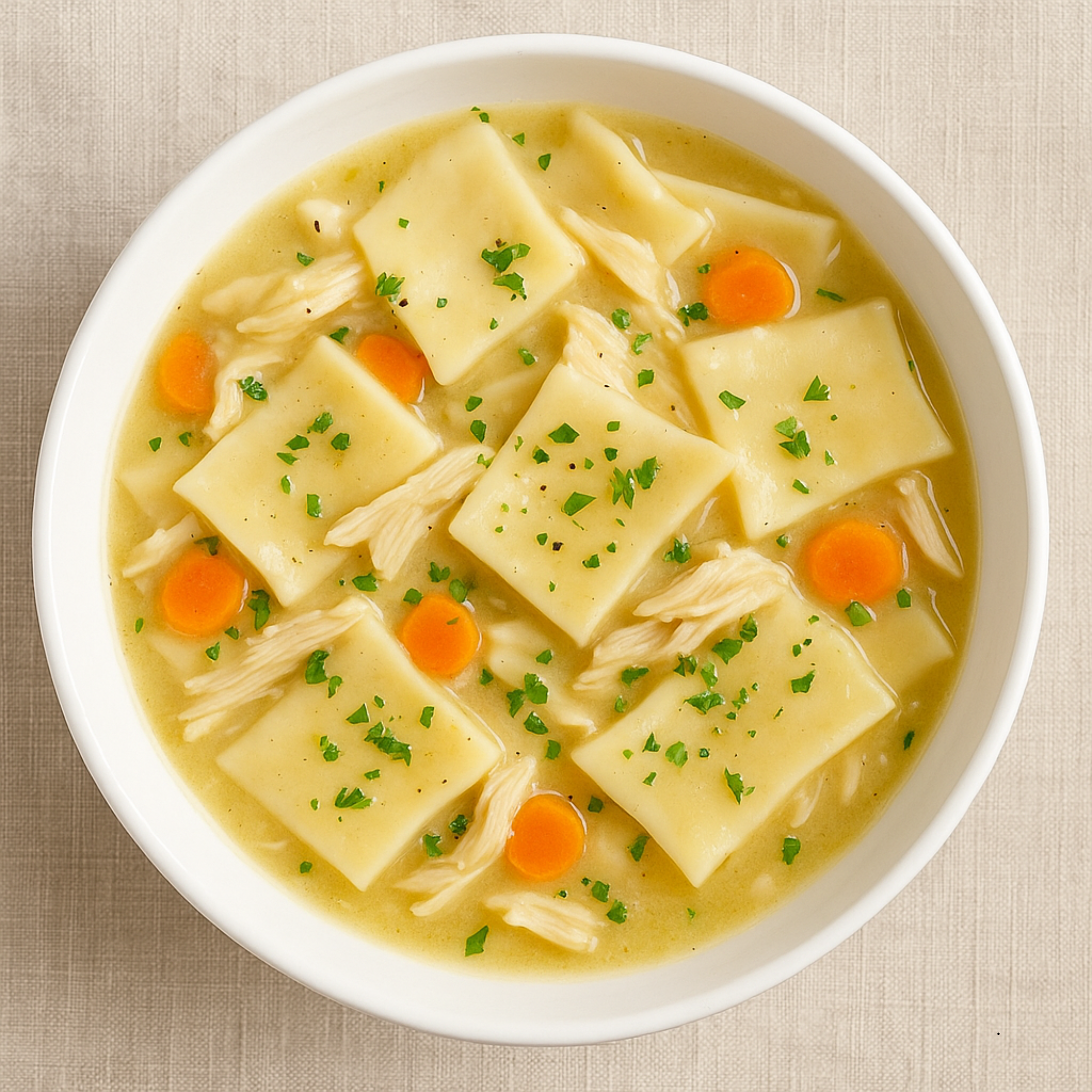 Chicken and Slippery Dumplings