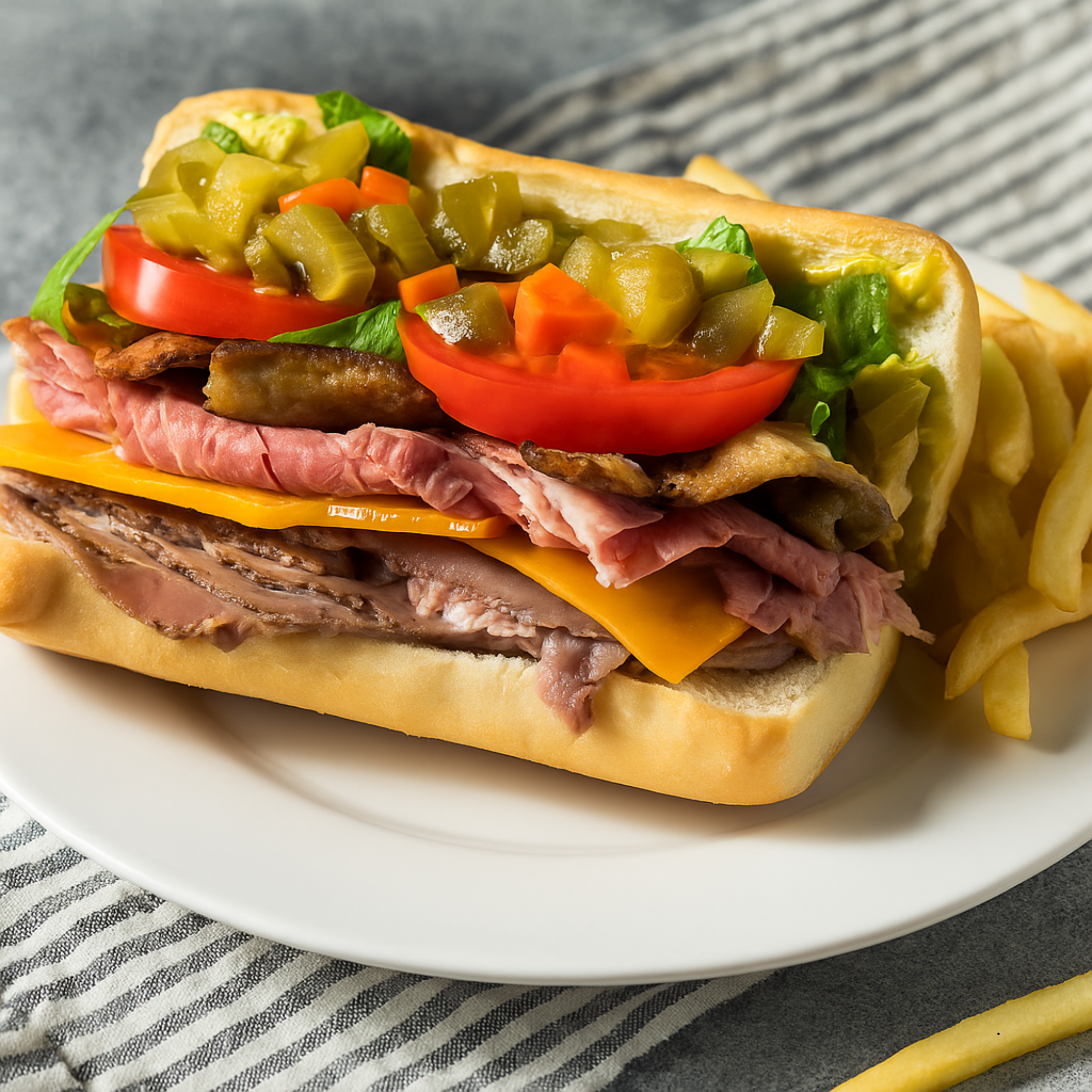 Gym Shoe Sandwich