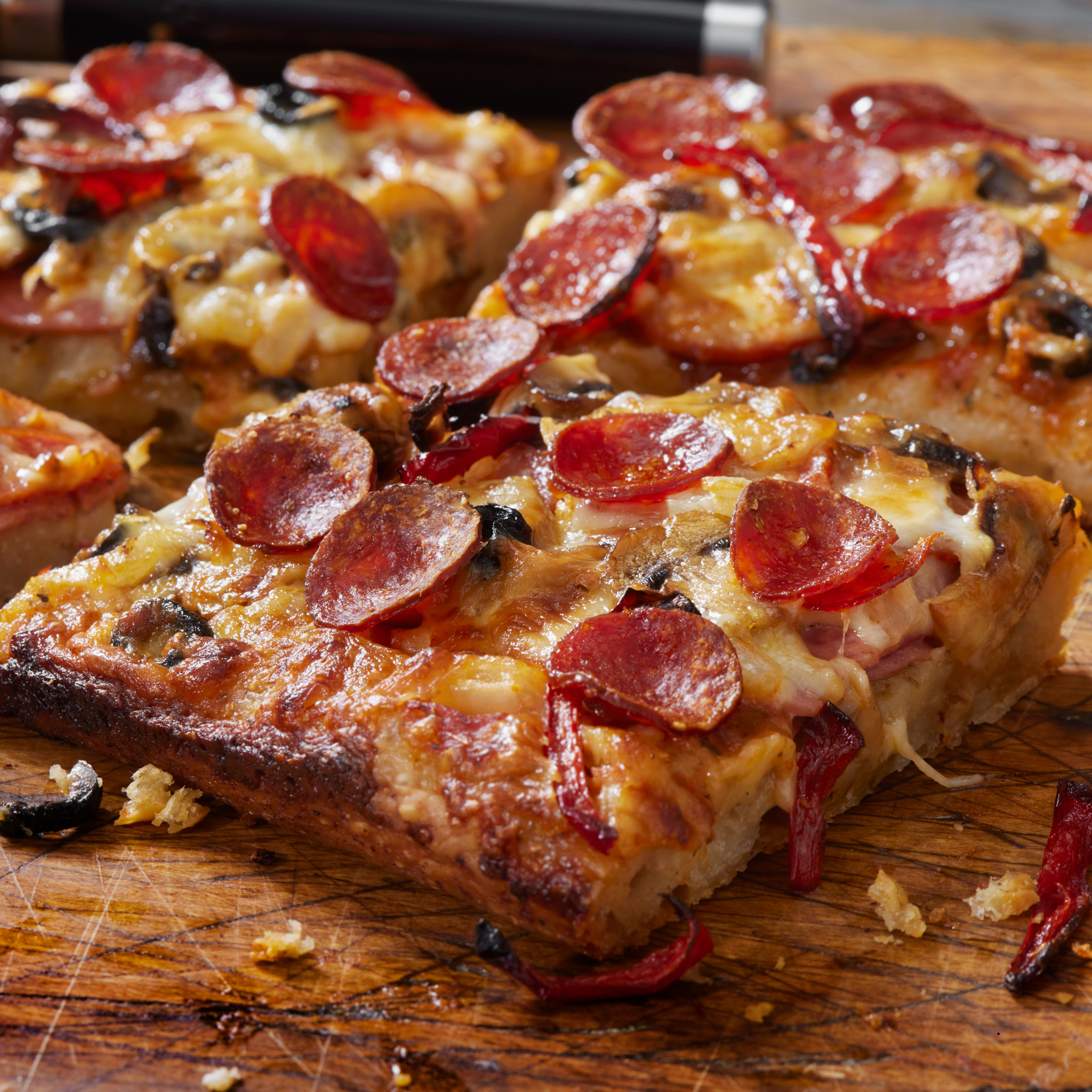 Detroit Style Pizza