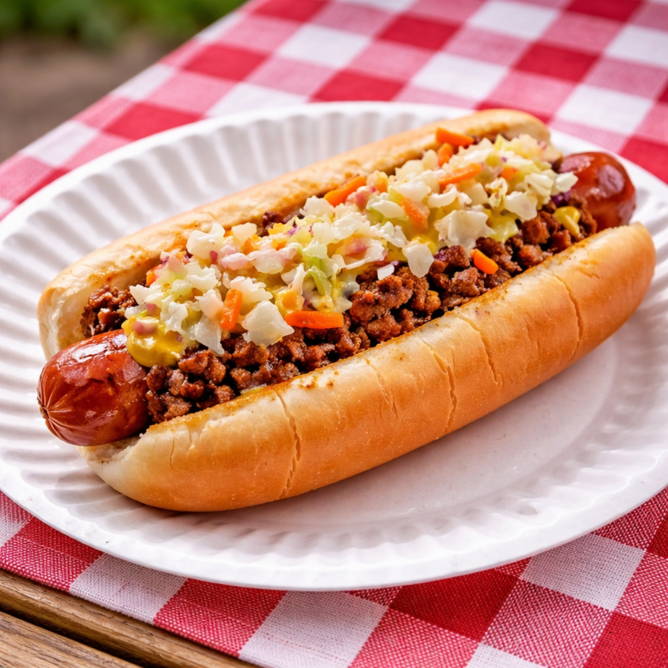 Carolina-Style Hot Dog