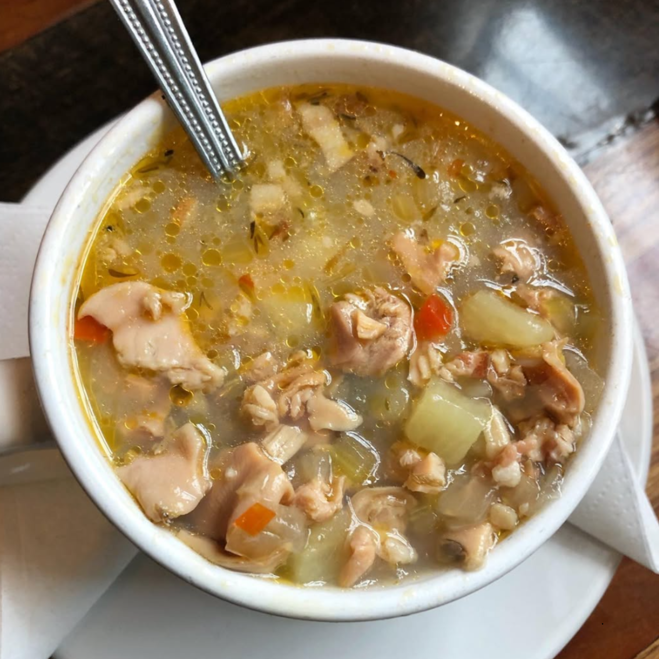 Hatteras Island-Style Clam Chowder