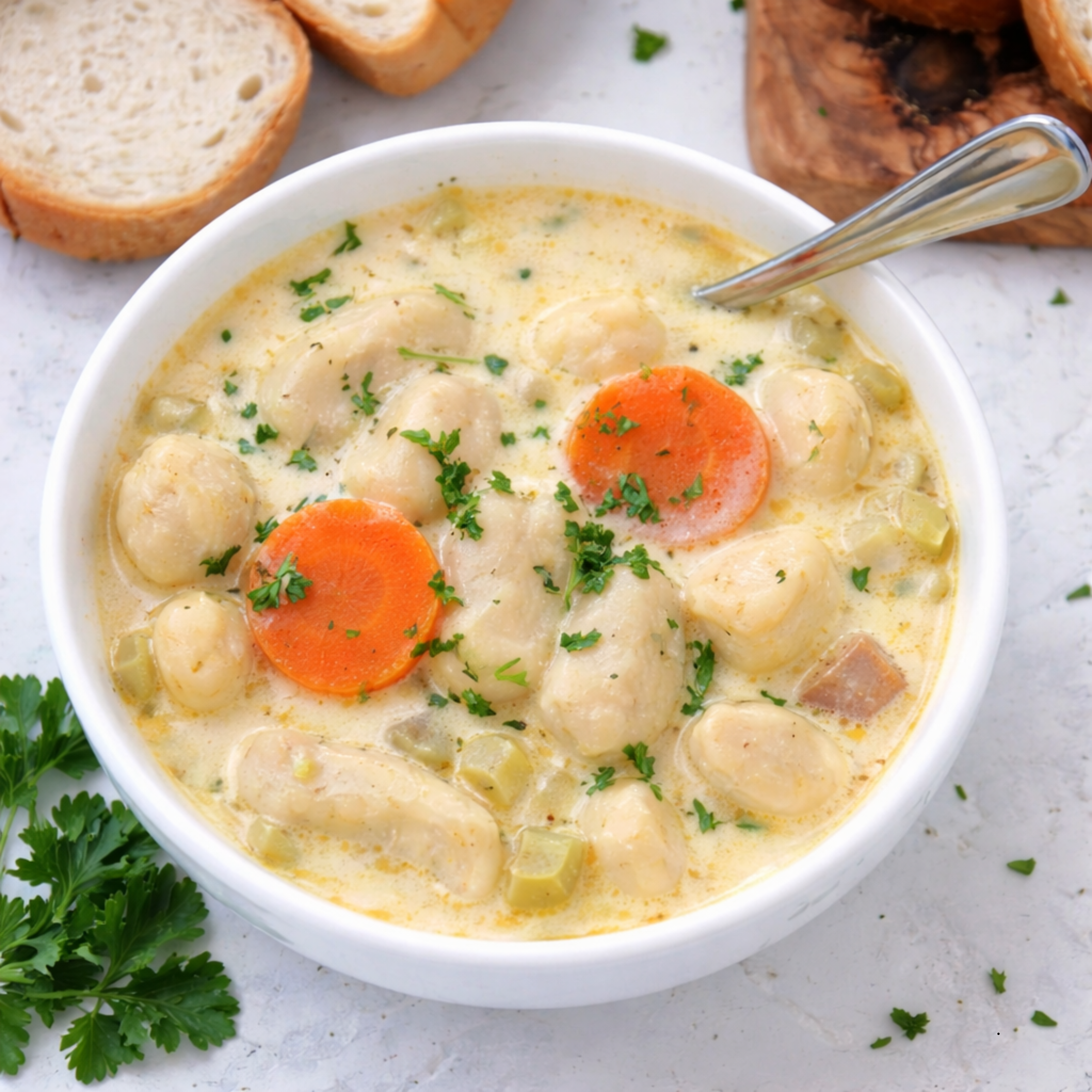 Knoephla Soup