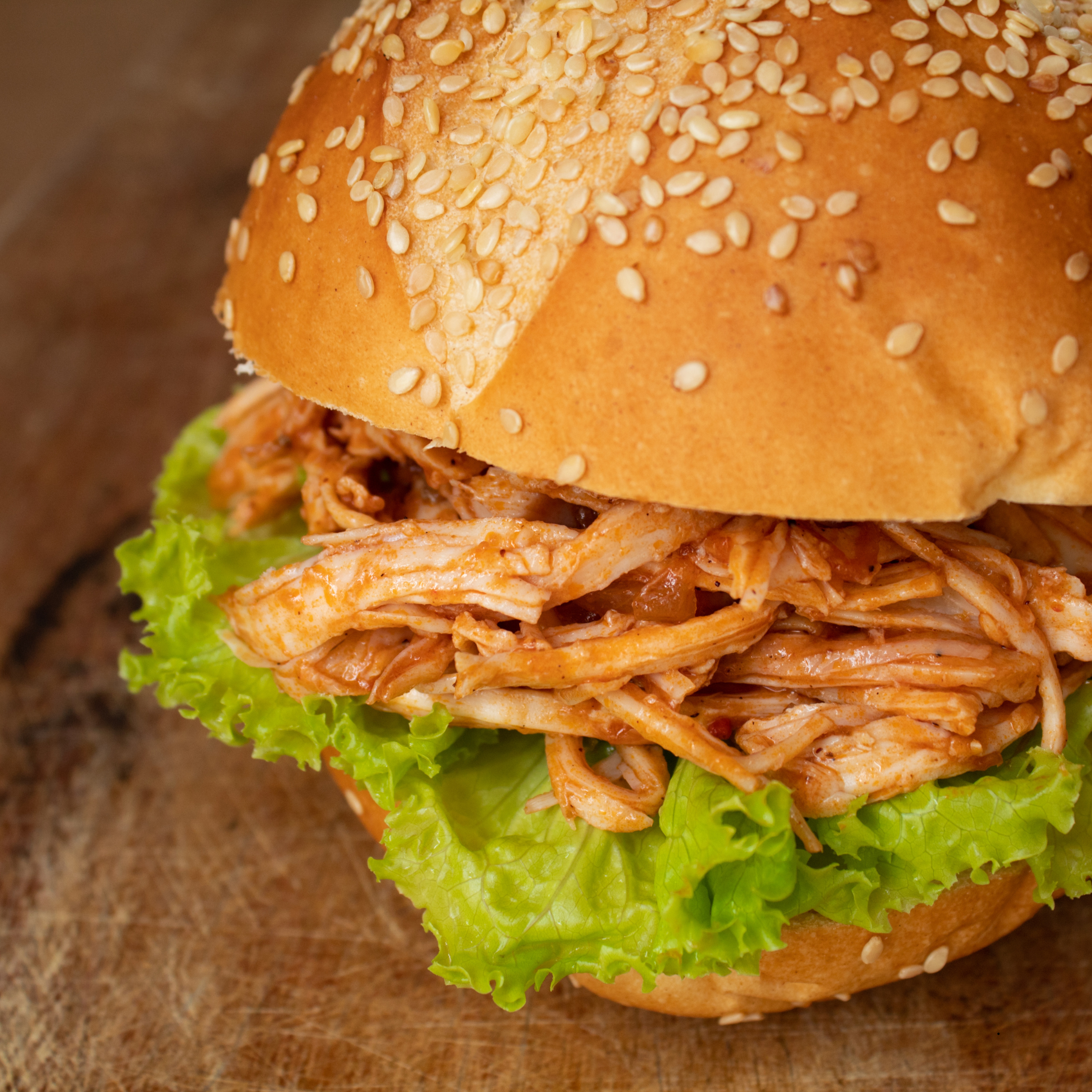 Shredded Chicken Sandwich