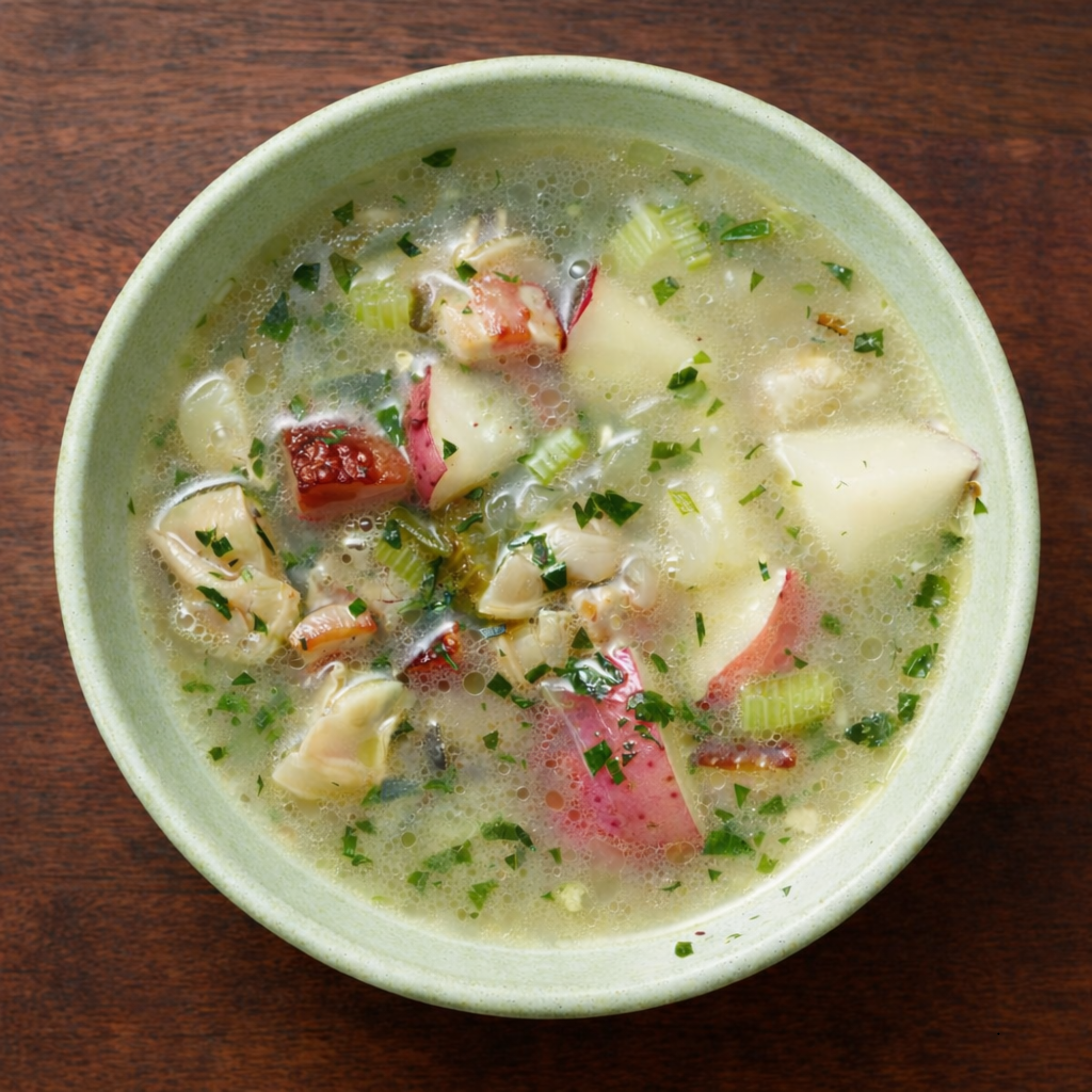 Rhode Island Clam Chowder